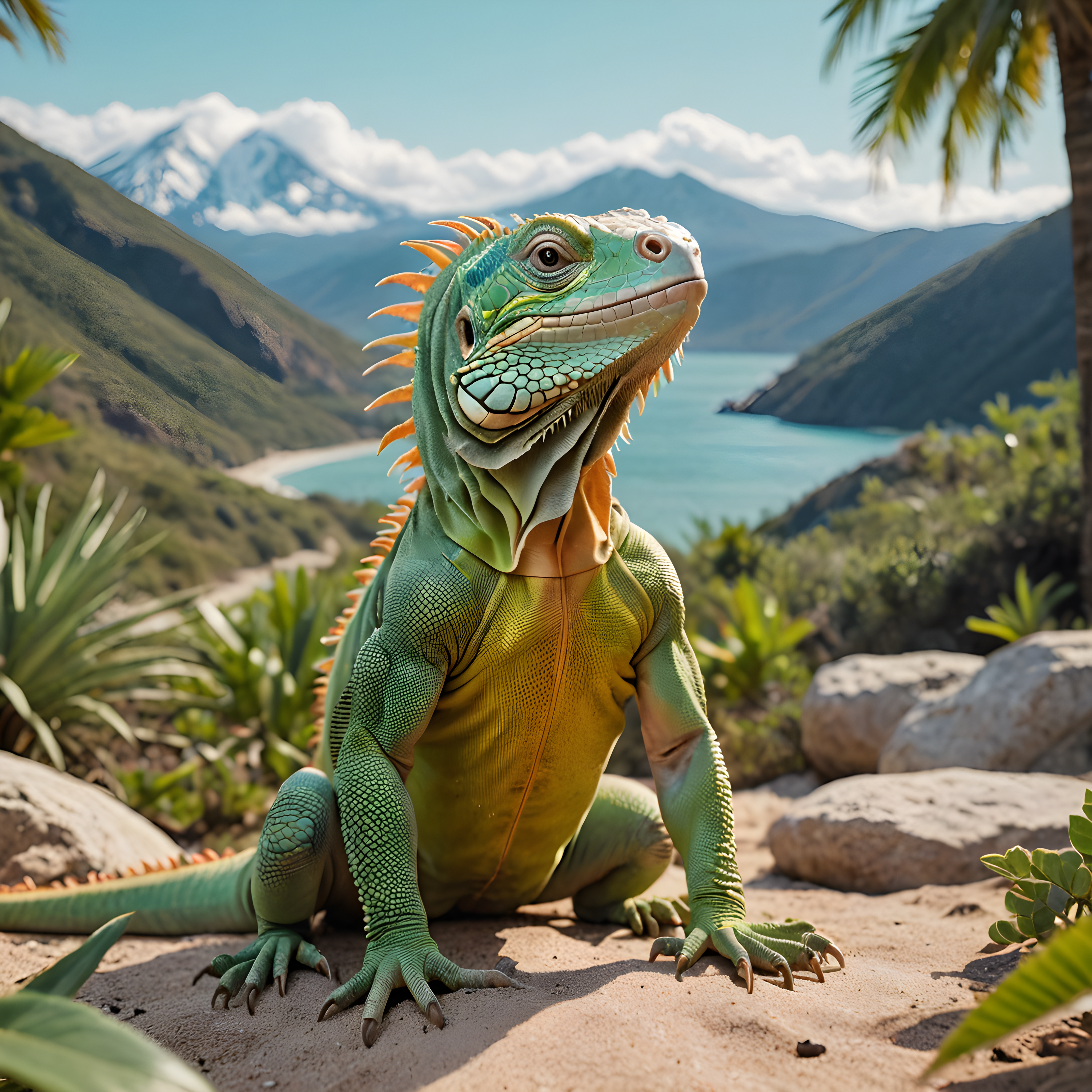 Iguana — Funny (Aesthetic)