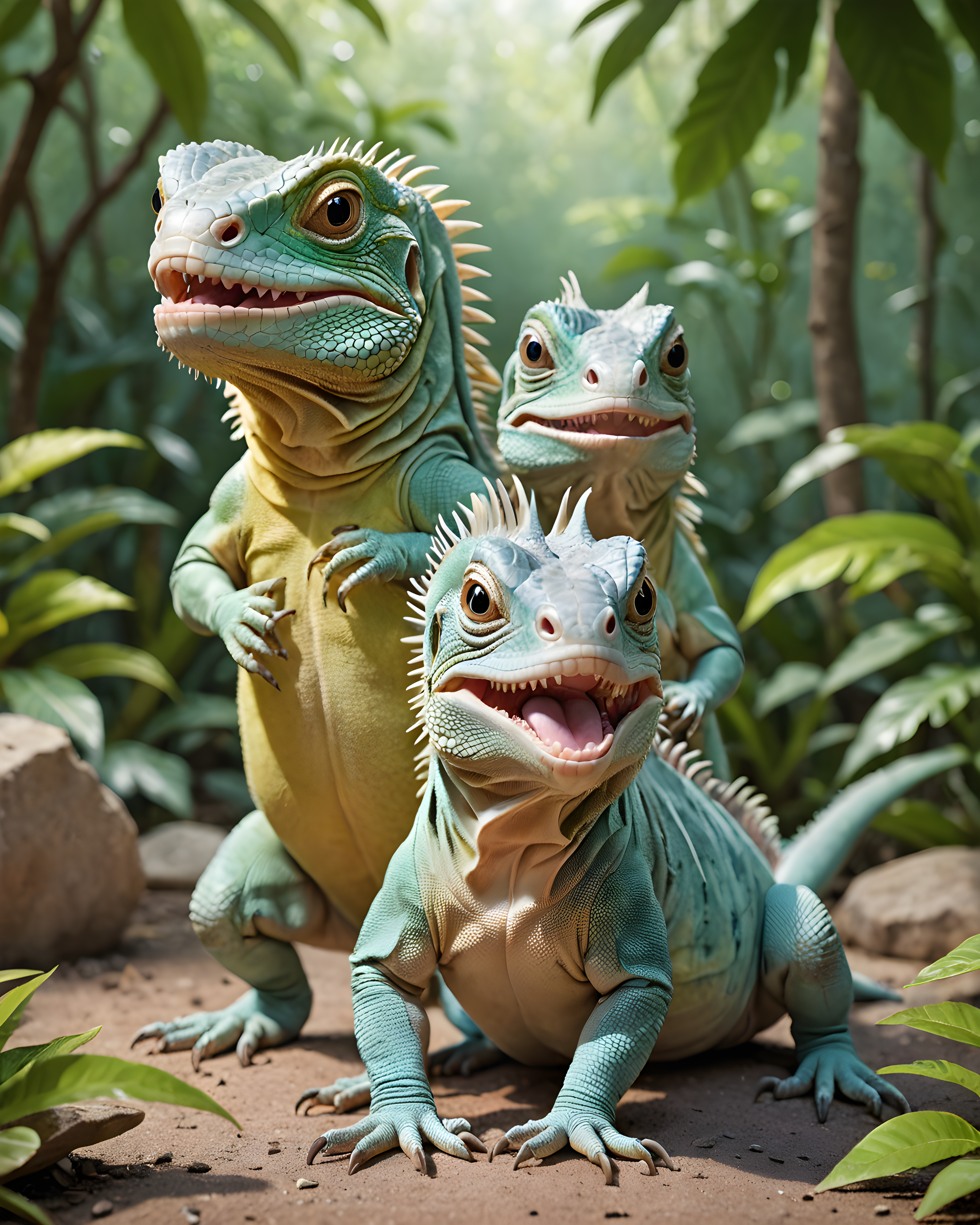Iguana — Funny (Cute)