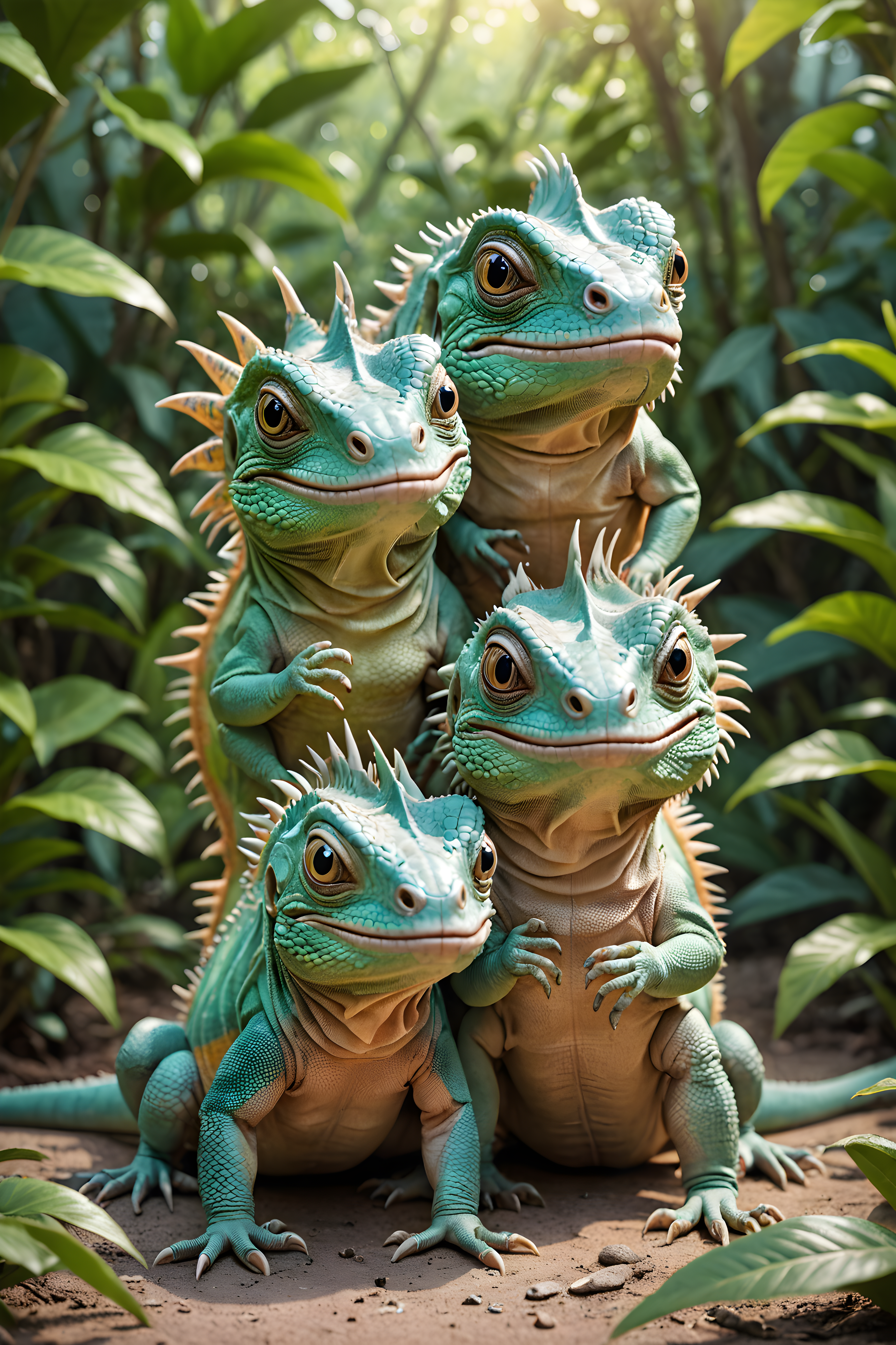 Iguana — Funny (Cute)