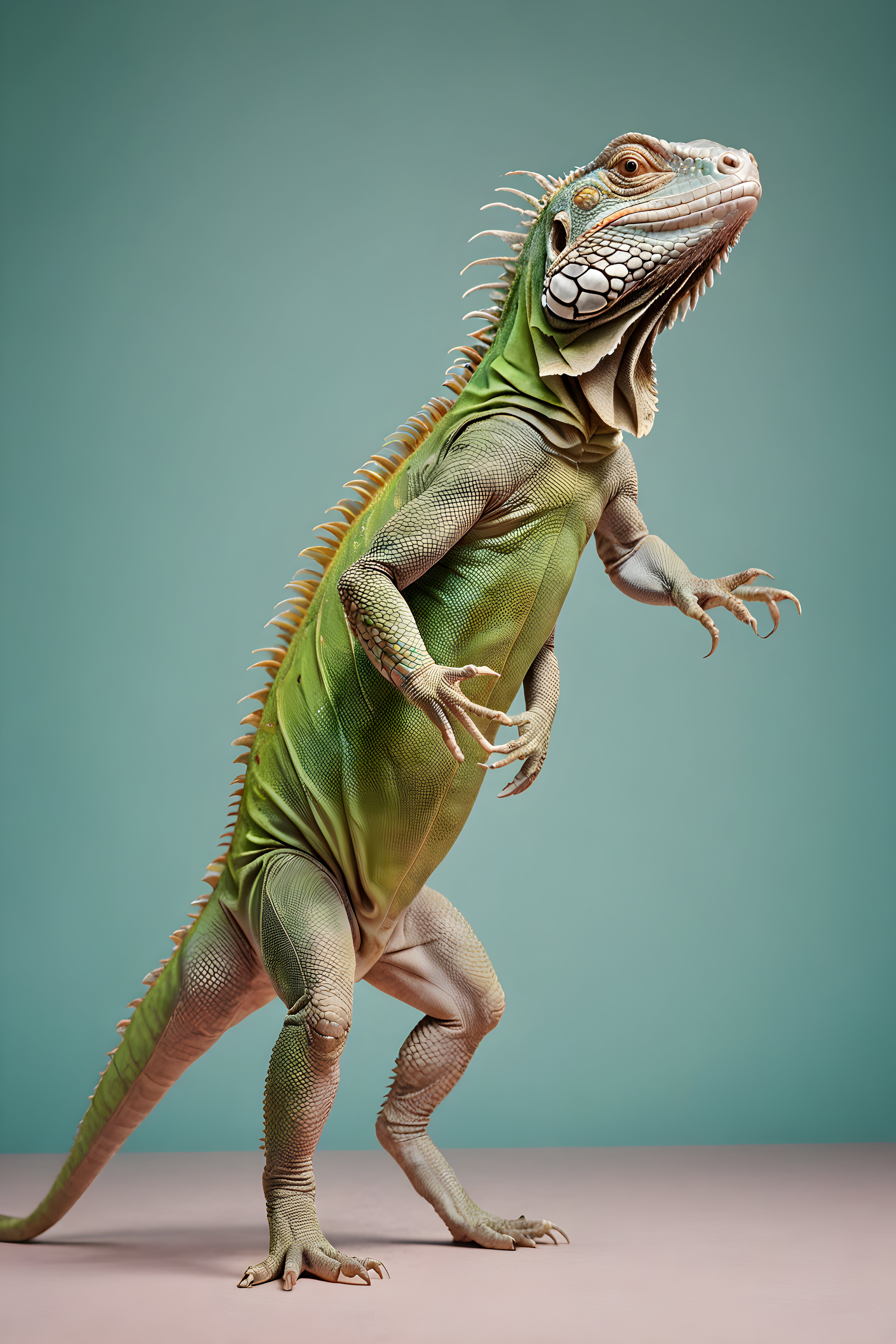 Iguana — Modern Aesthetic (Energetic)