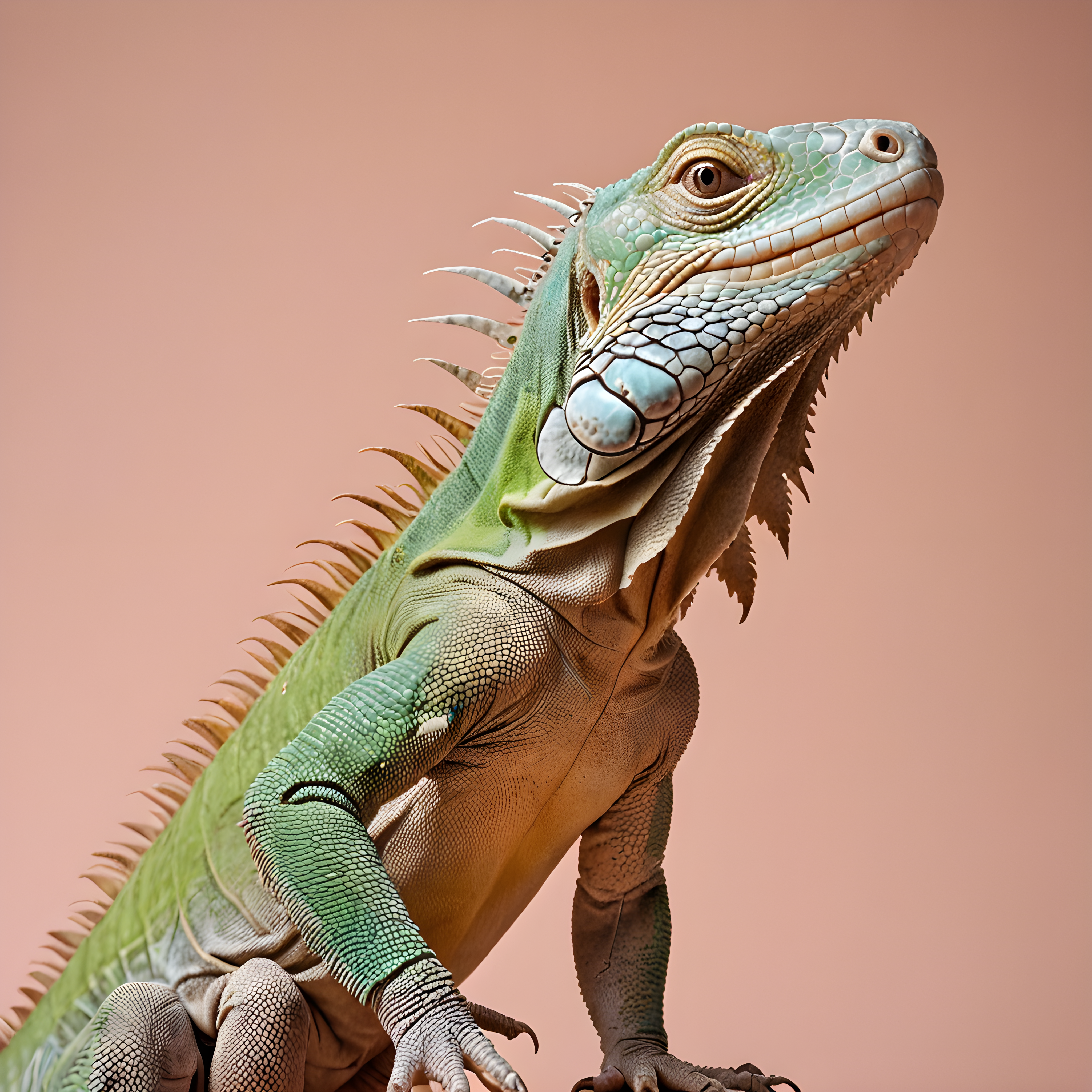 Iguana — Modern Aesthetic (Happy)