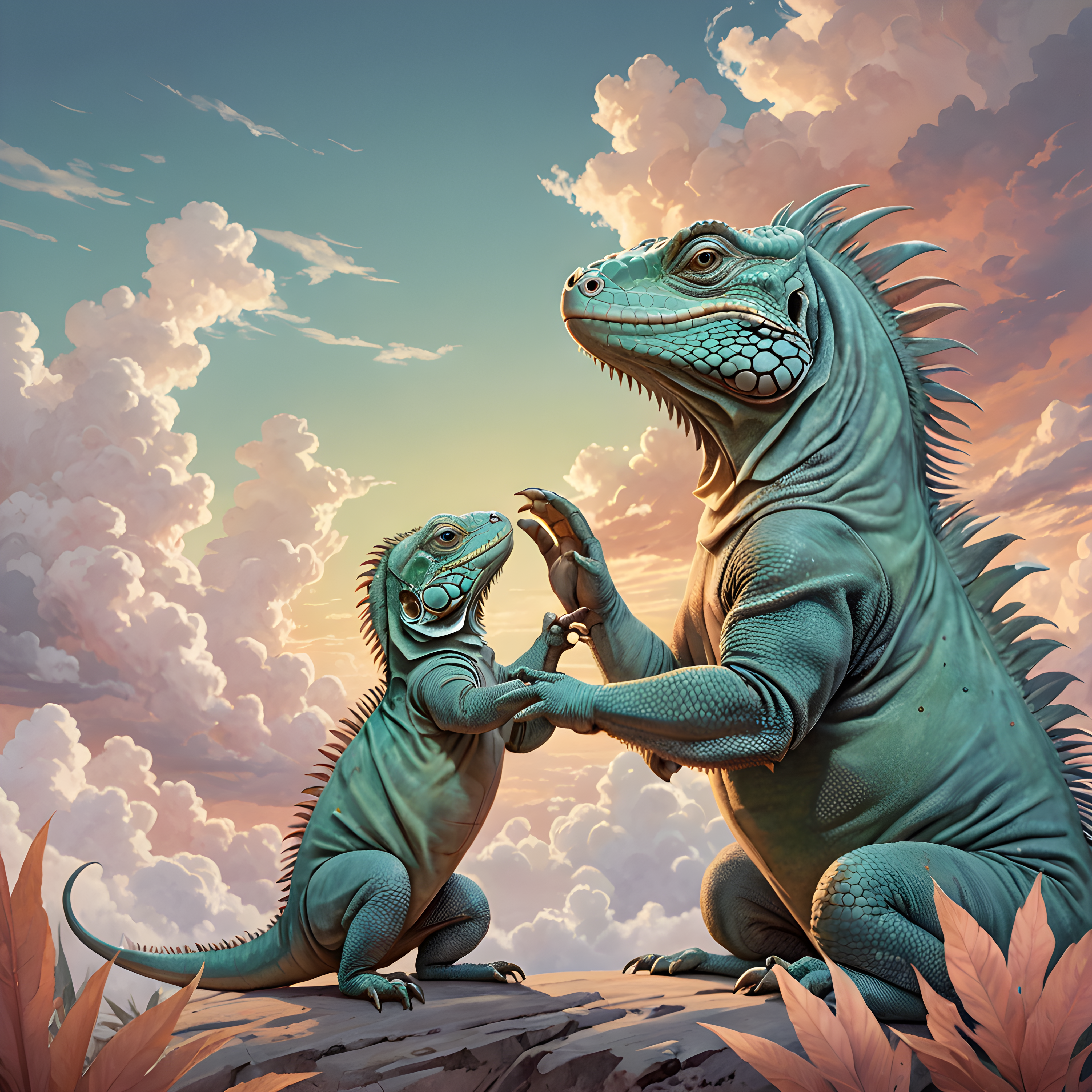 Iguana — Nursery (Motivational)