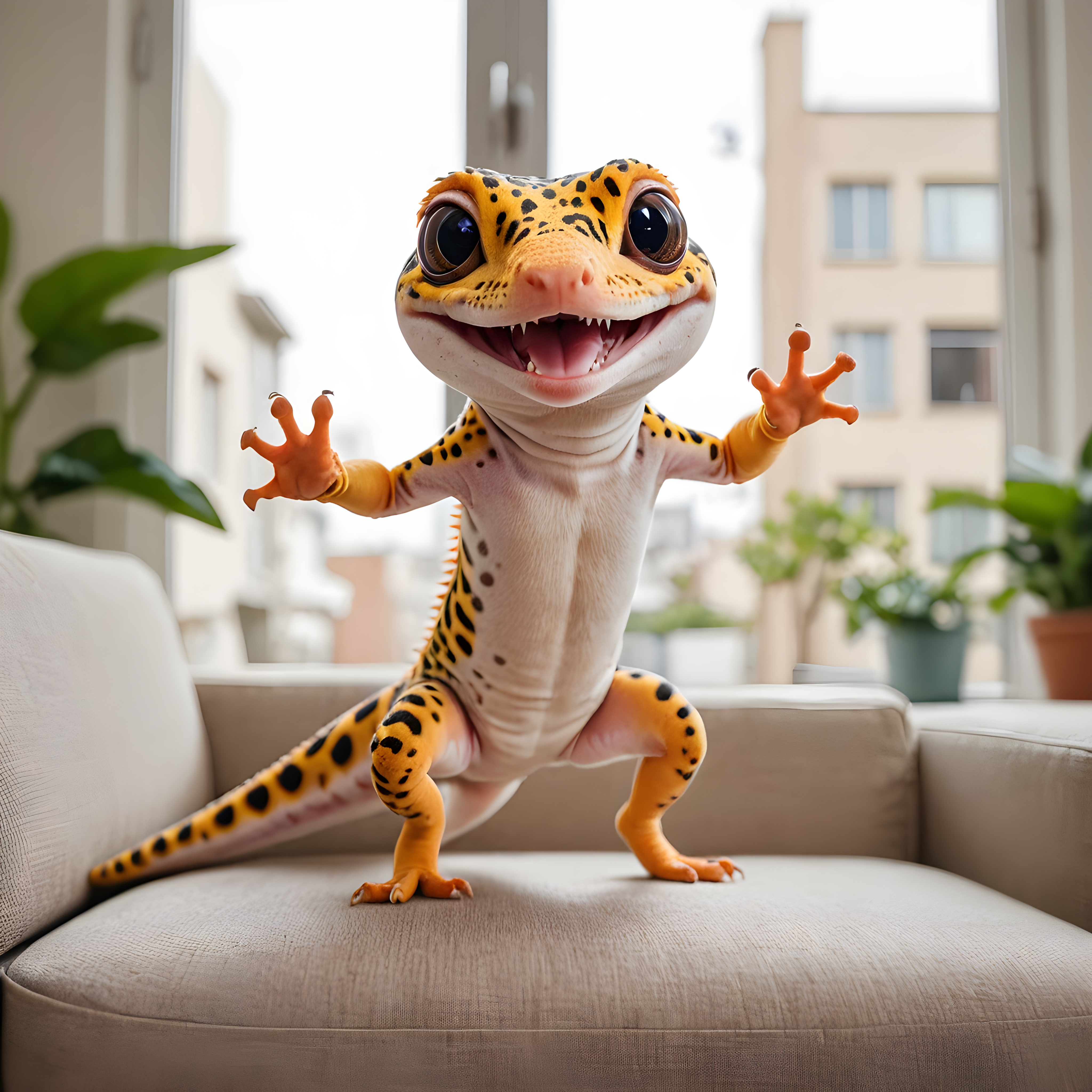 Leopard Gecko — Cartoon / Kawaii (Lifestyle)