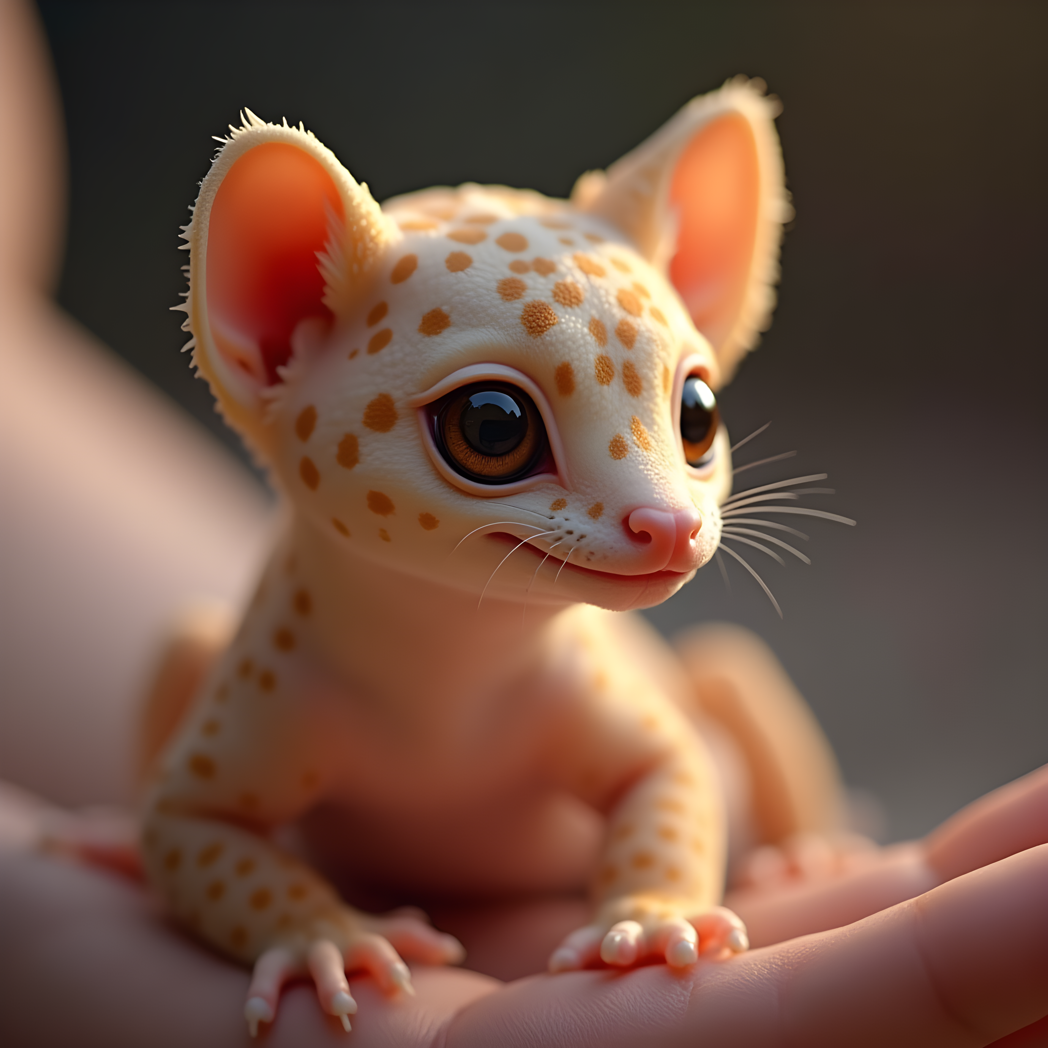Leopard Gecko — Hyper-Realistic (Cute)