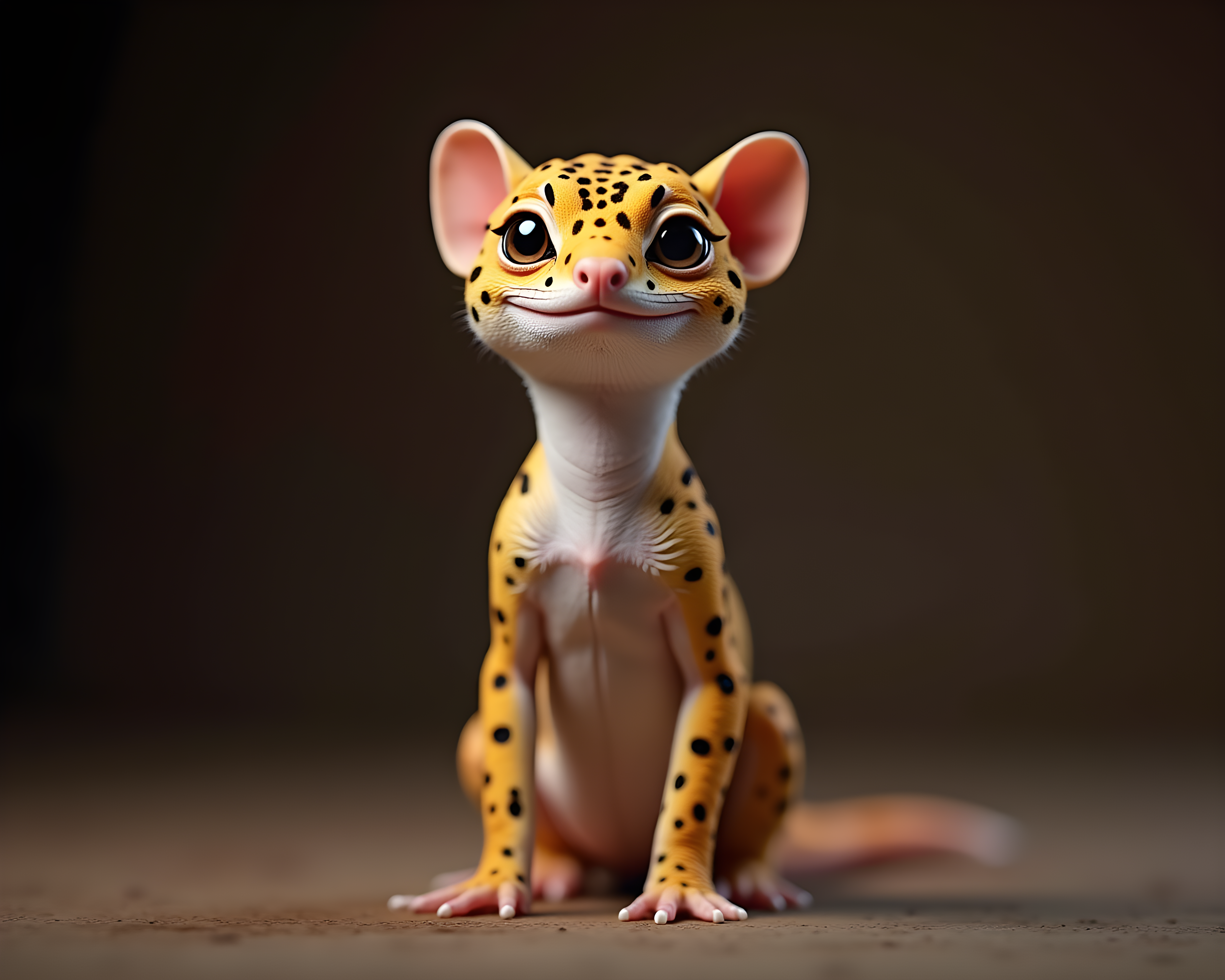 Leopard Gecko — Hyper-Realistic (Motivational)
