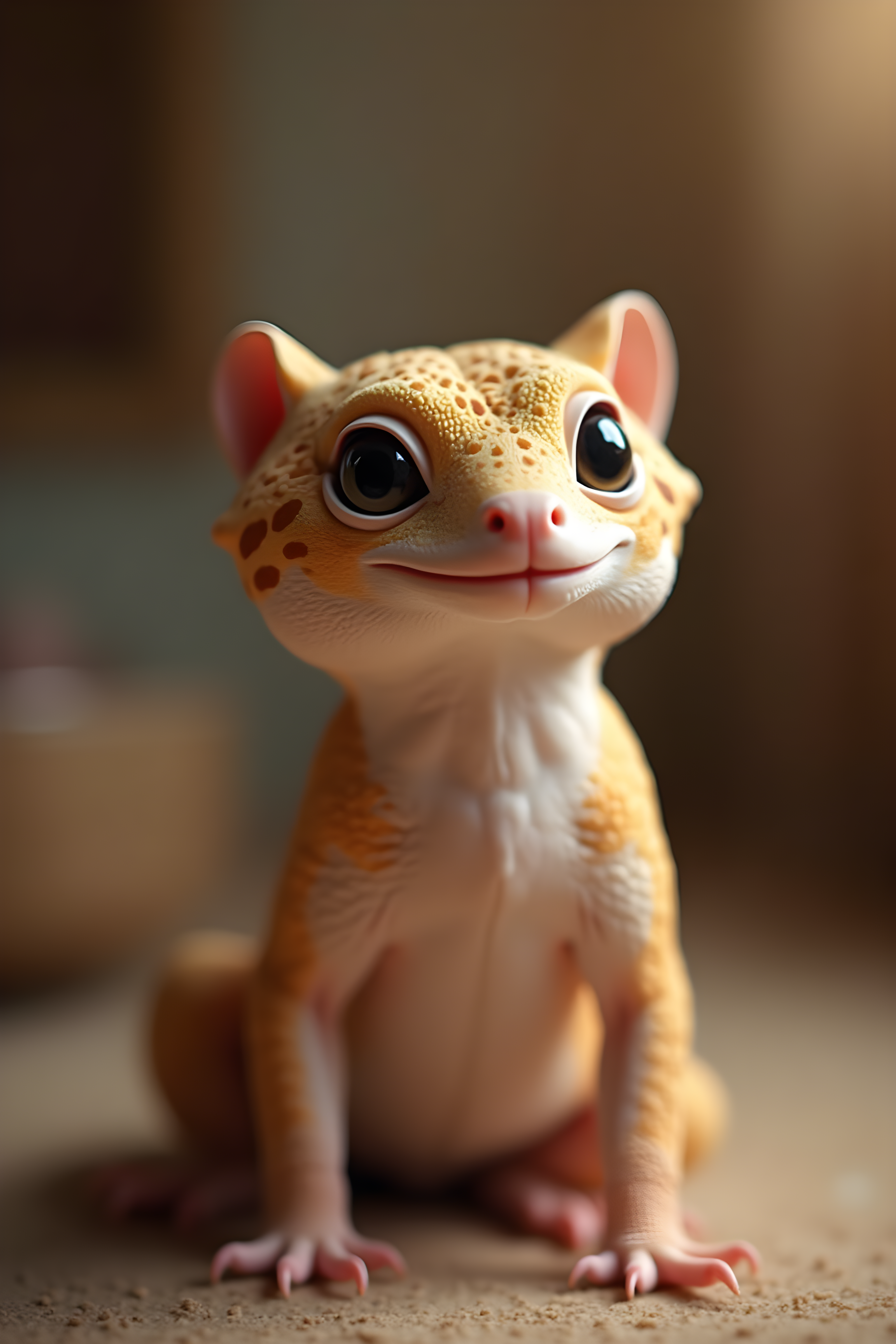 Leopard Gecko — Realistic (Romantic)