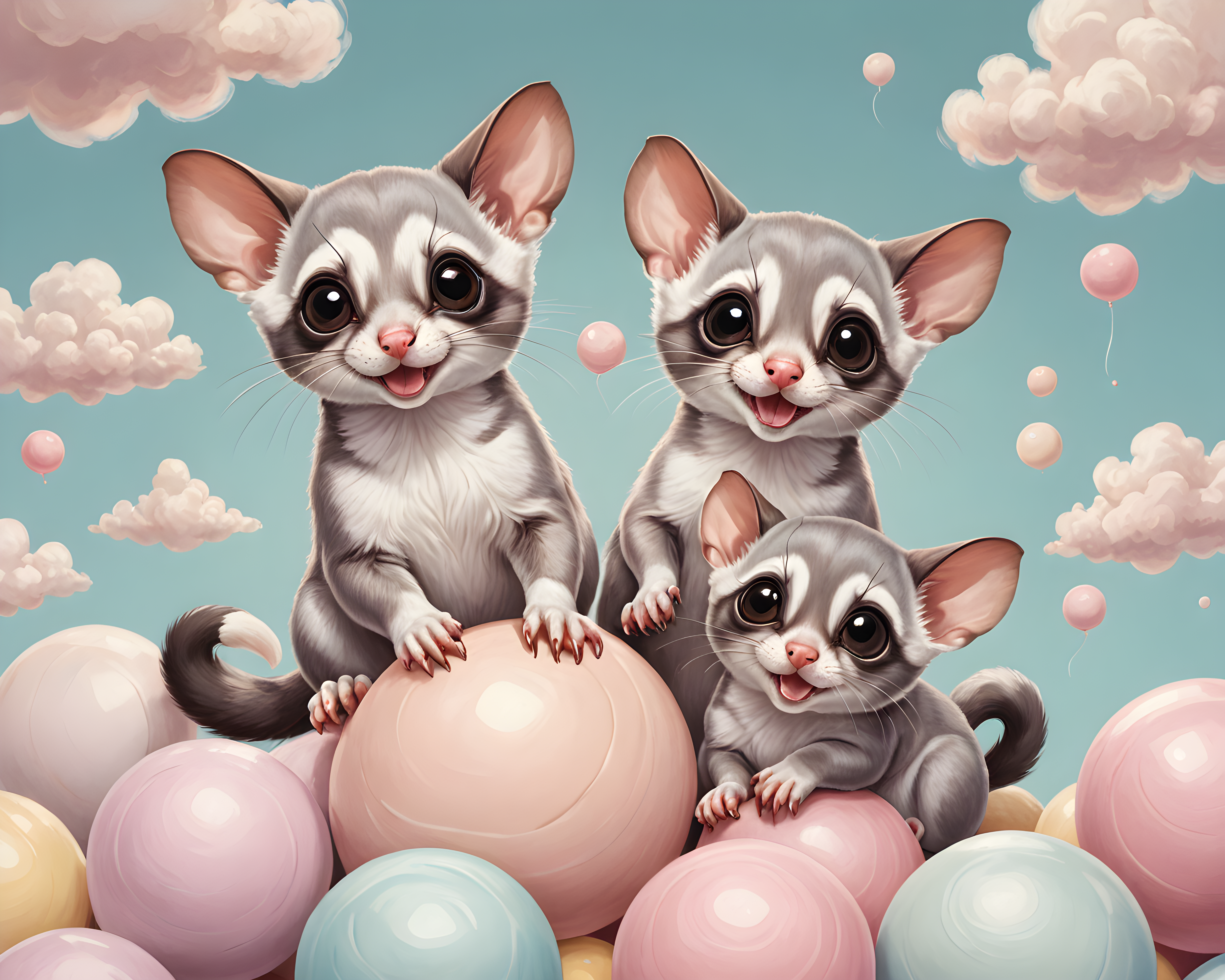 Sugar Glider — Nursery (Playful)