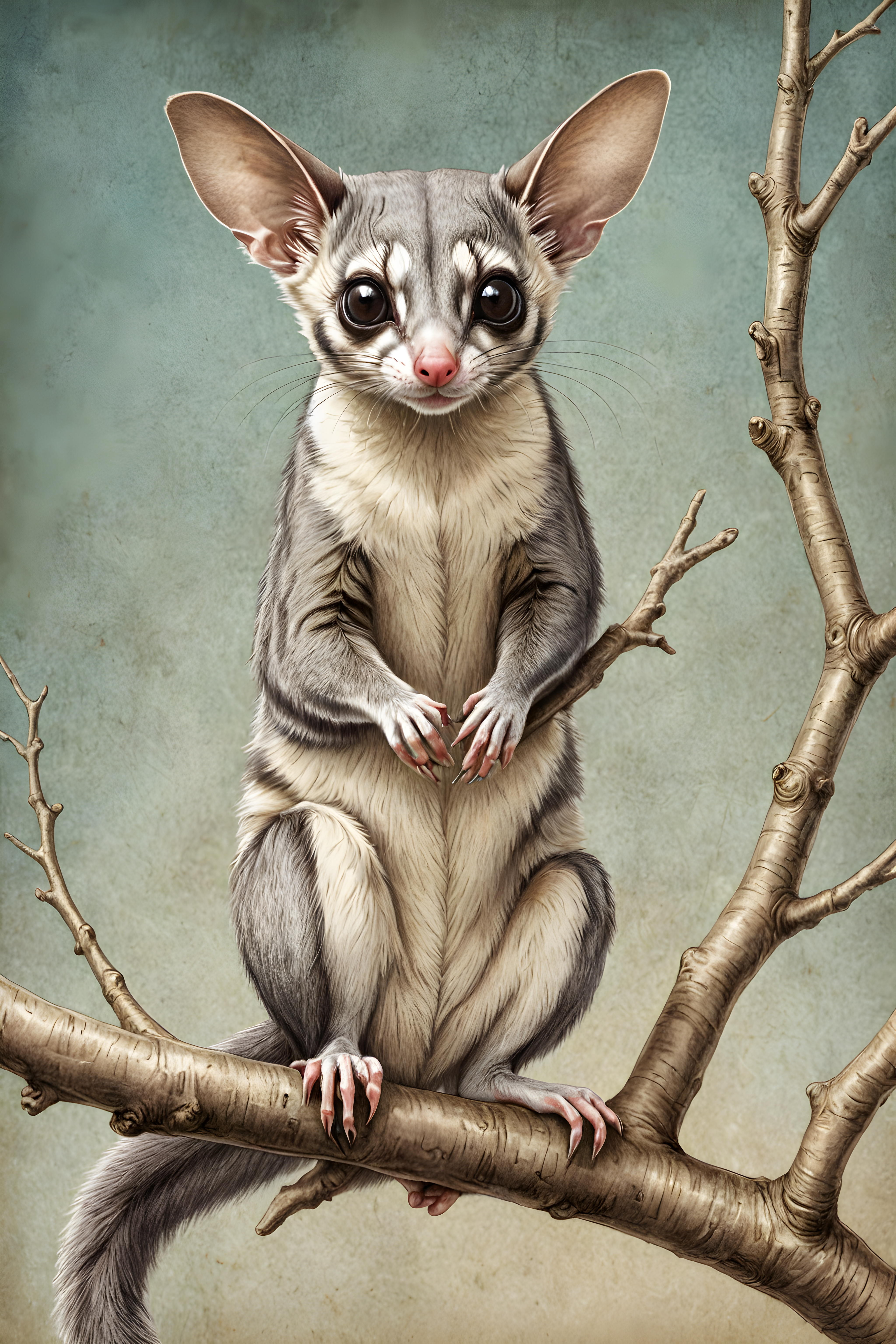 Sugar Glider — Pencil Sketch (Fantasy)