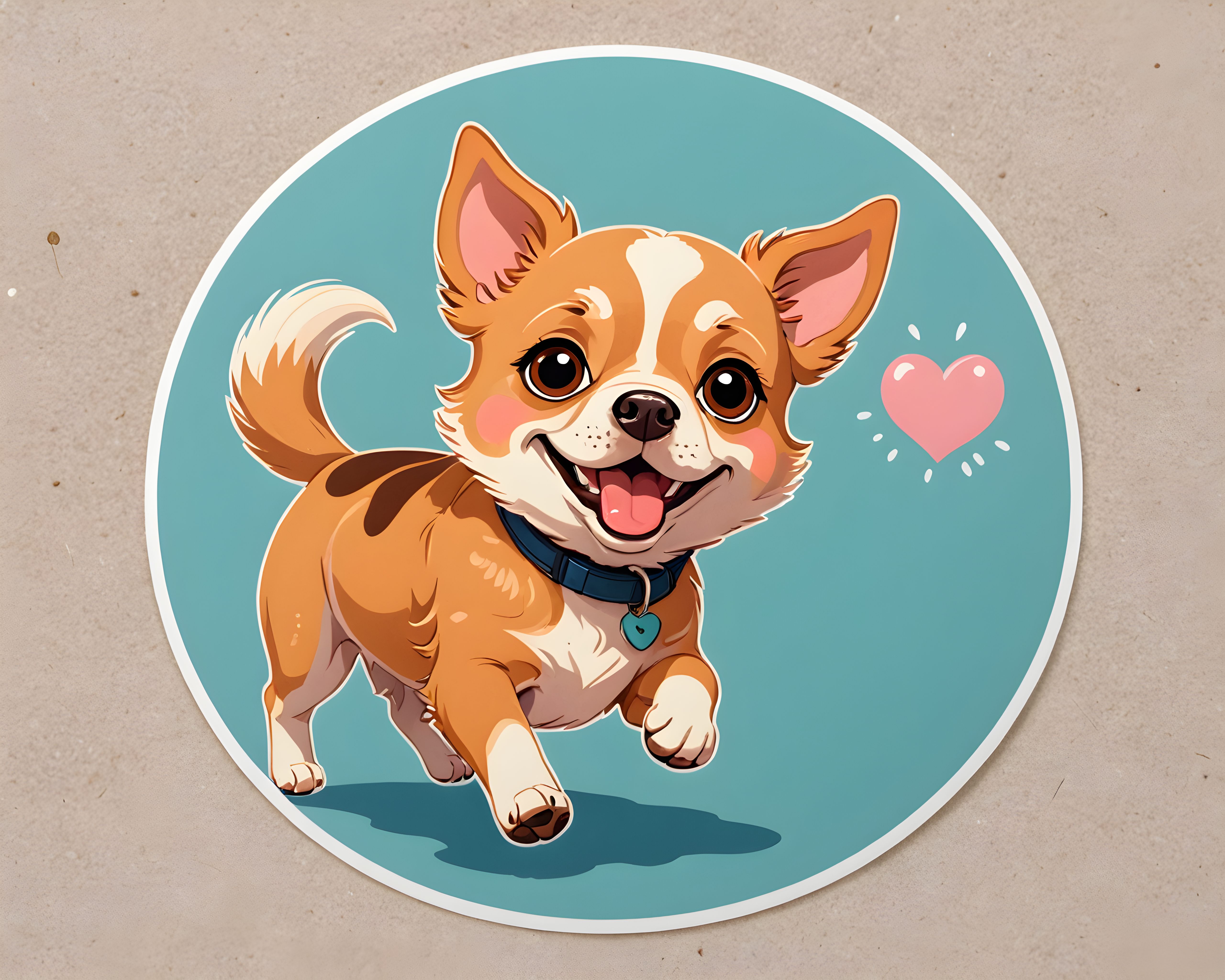 Best Friend Dog — Cartoon / Kawaii (Aesthetic)