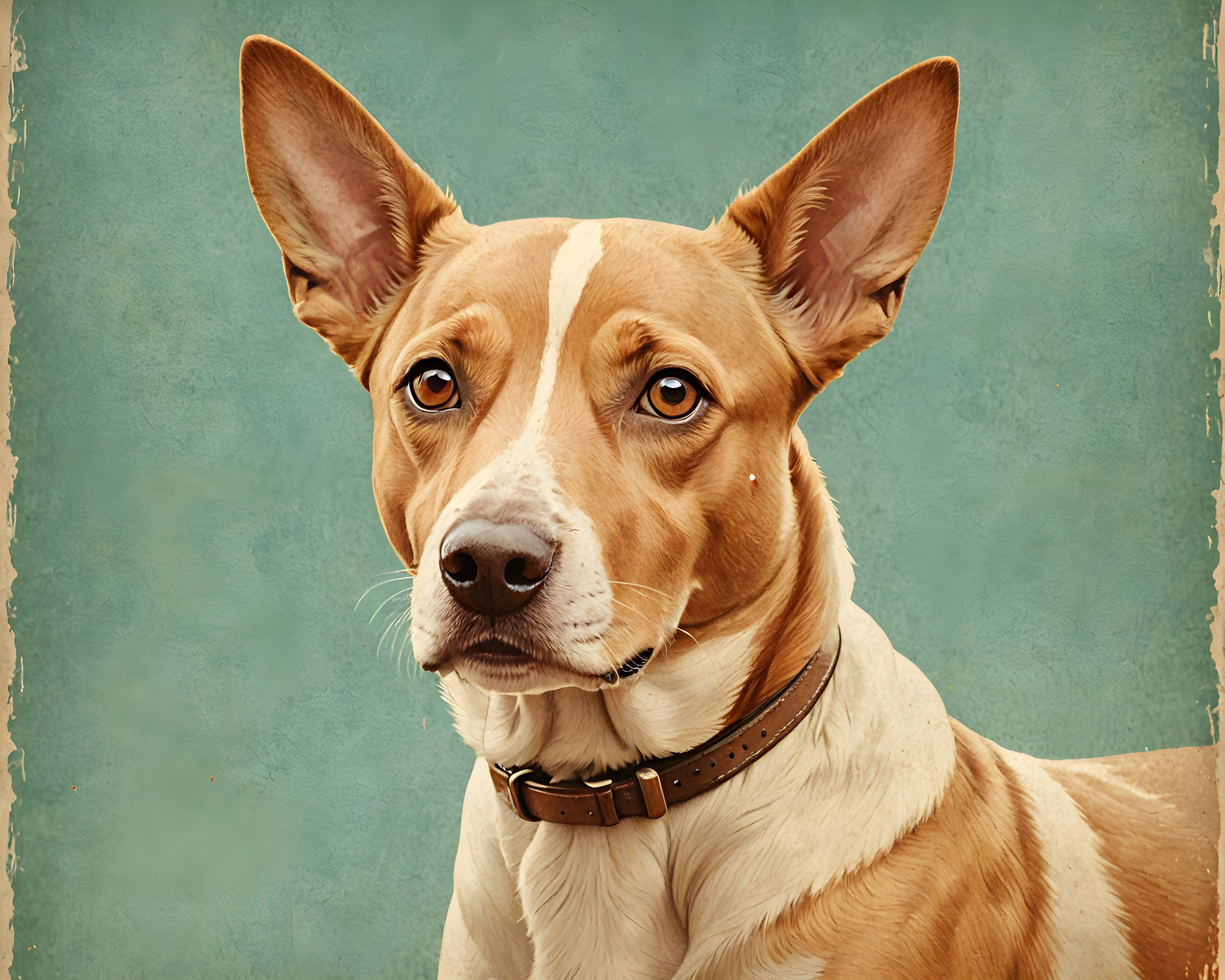 Best Friend Dog — Vintage Poster (Fantasy)