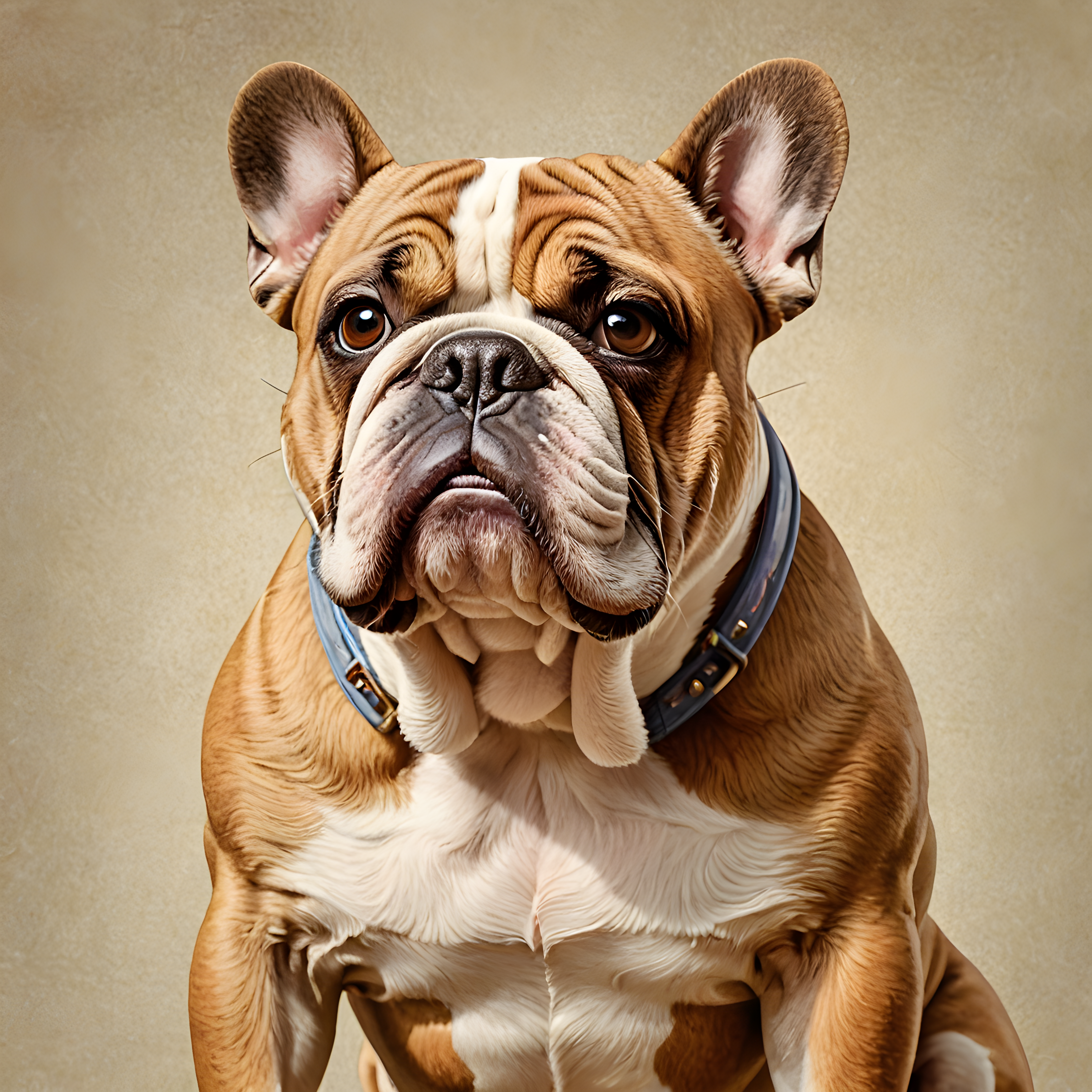 Comforting Bulldog — Retro (Funny)