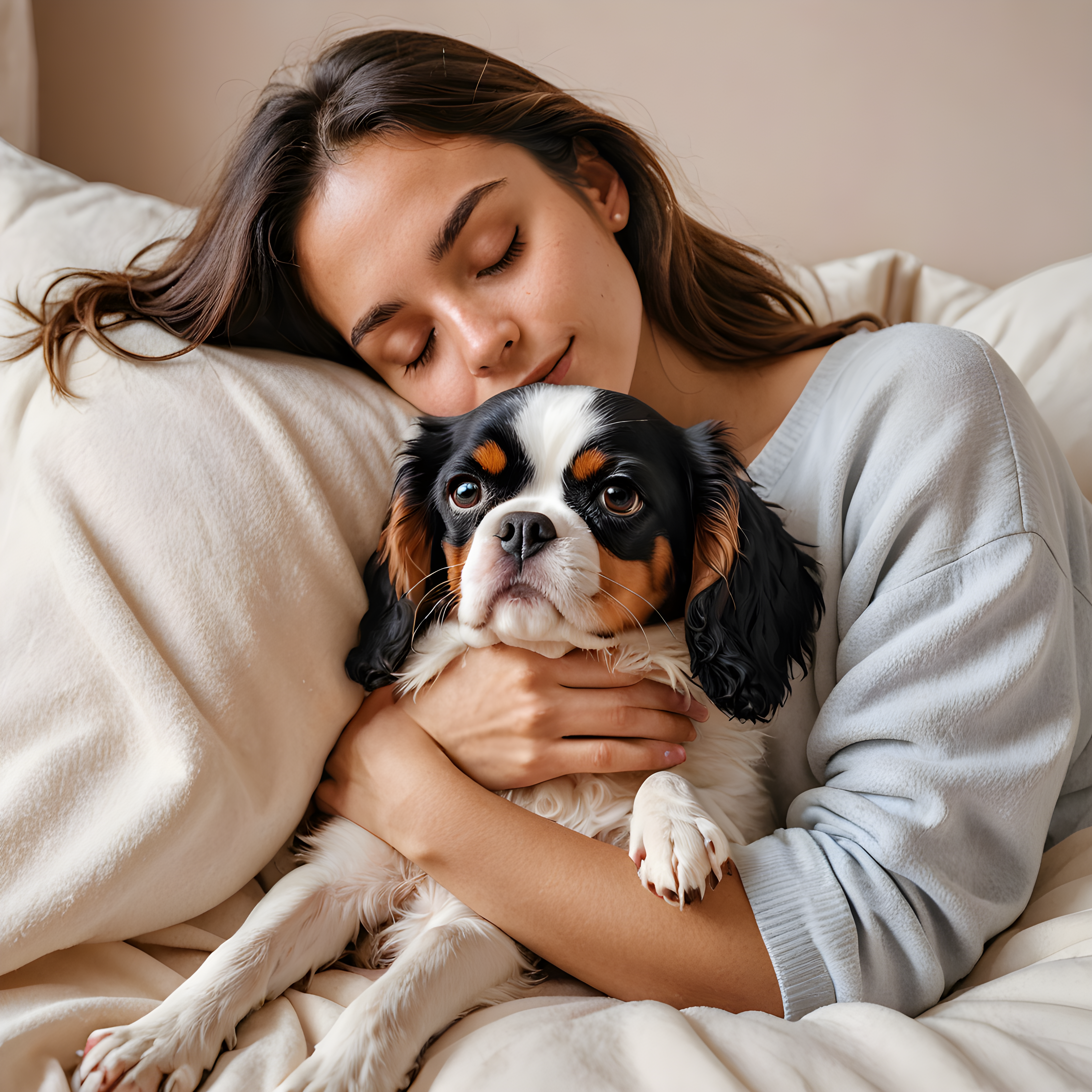 Cuddly Cavalier — Modern Aesthetic (Sleepy)