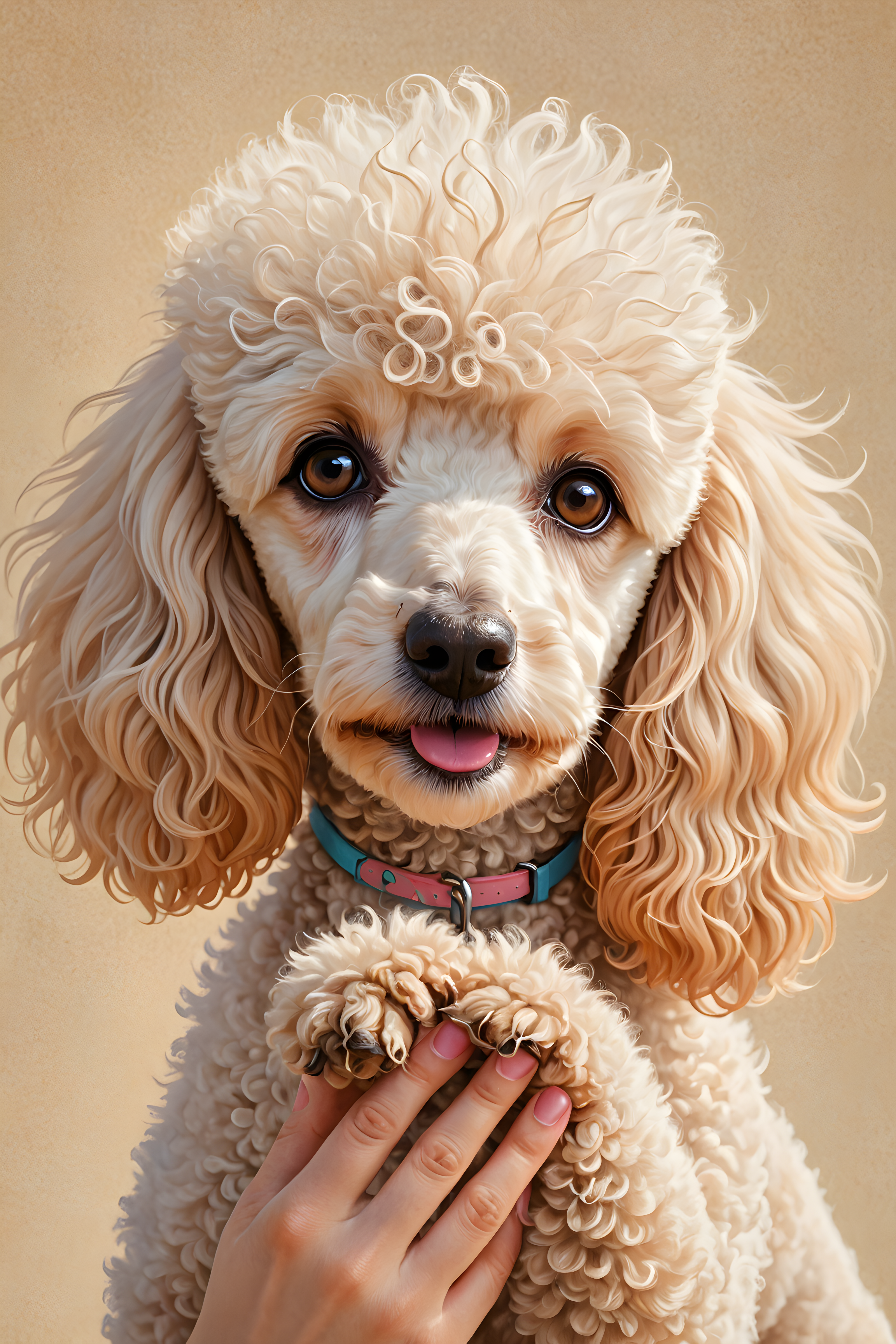 Devoted Poodle — Cartoon / Kawaii (Cute)