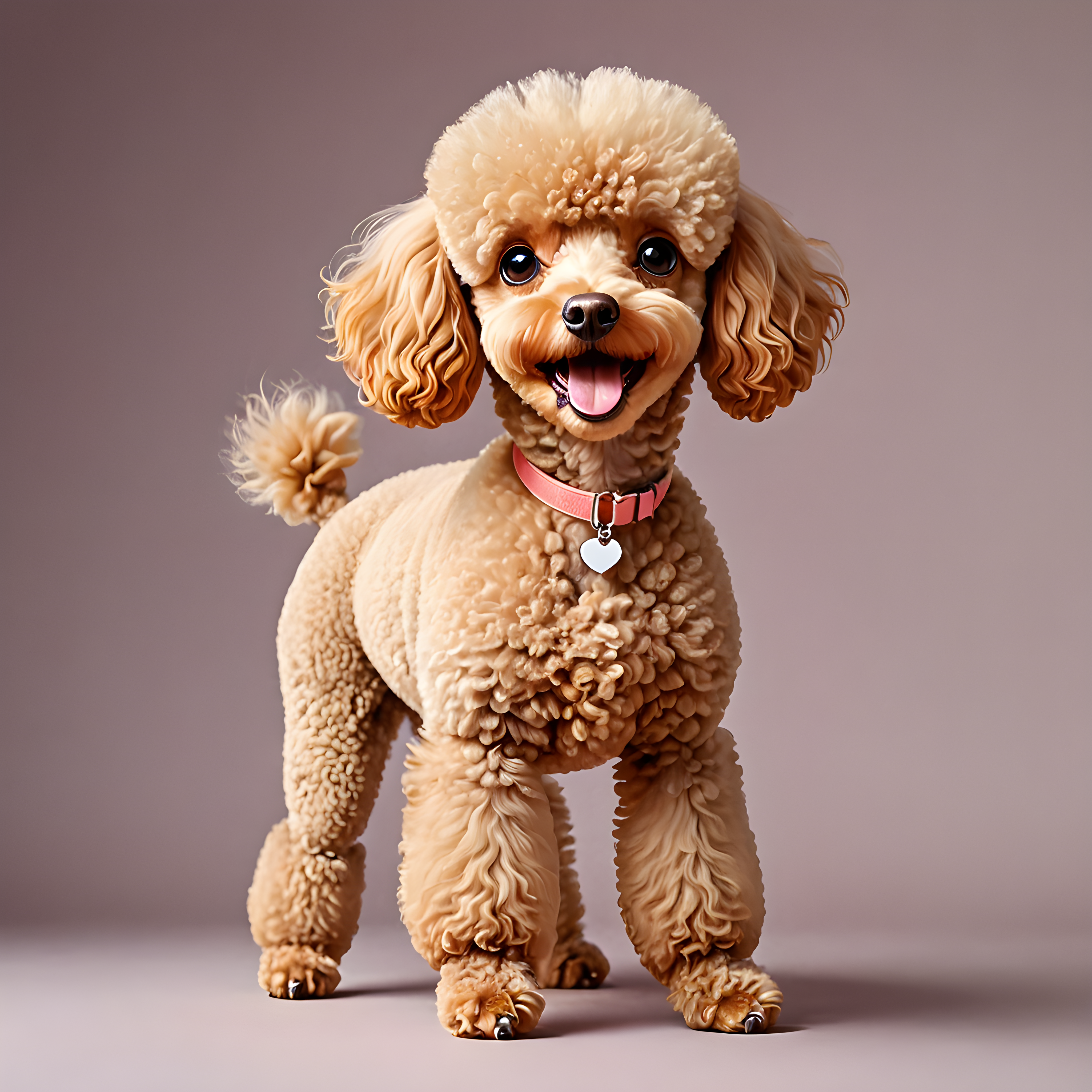 Devoted Poodle — Cartoon / Kawaii (Motivational)