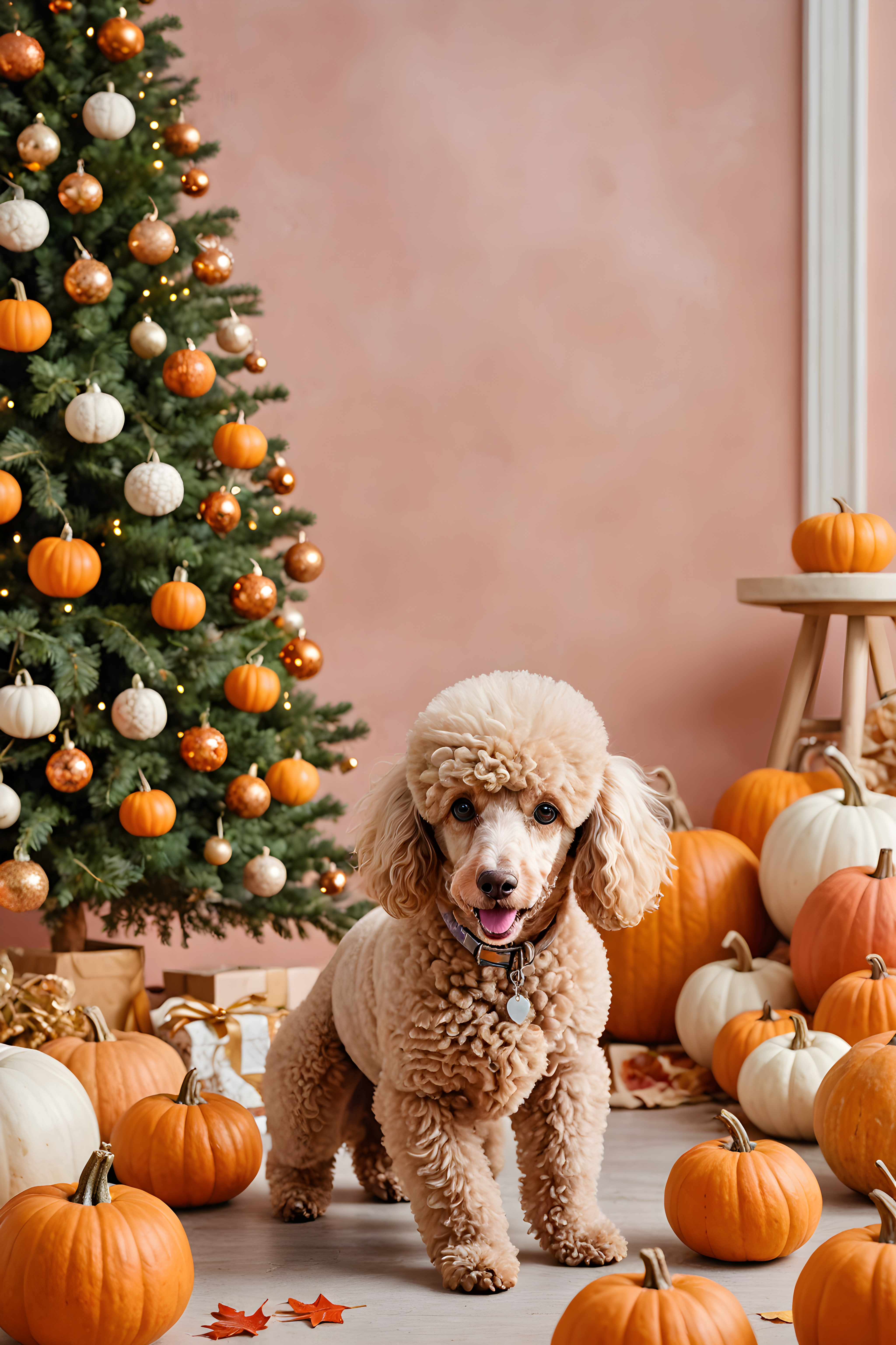 Devoted Poodle — Modern Aesthetic (Seasonal)