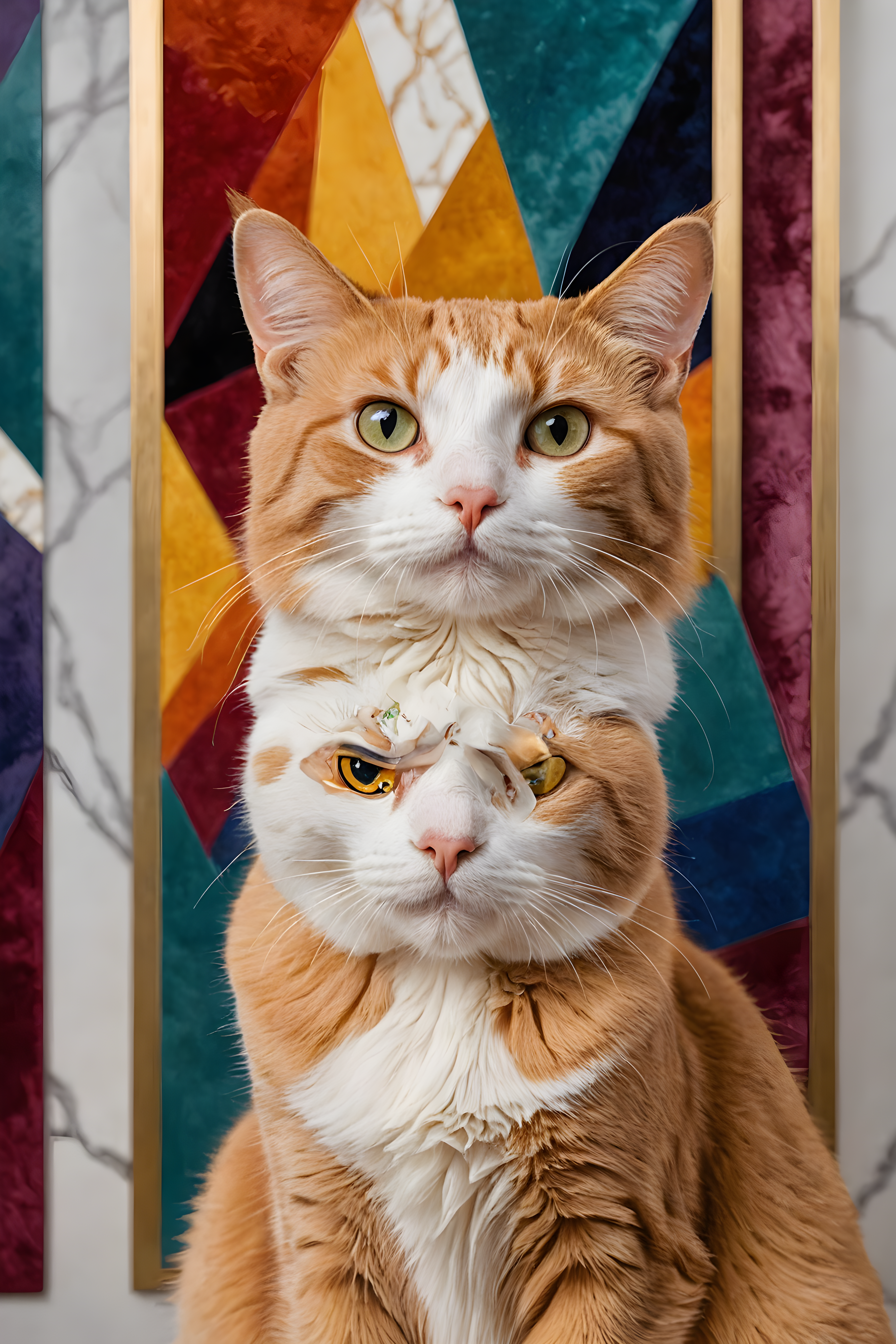 Gentle Cat — Abstract (Luxury)