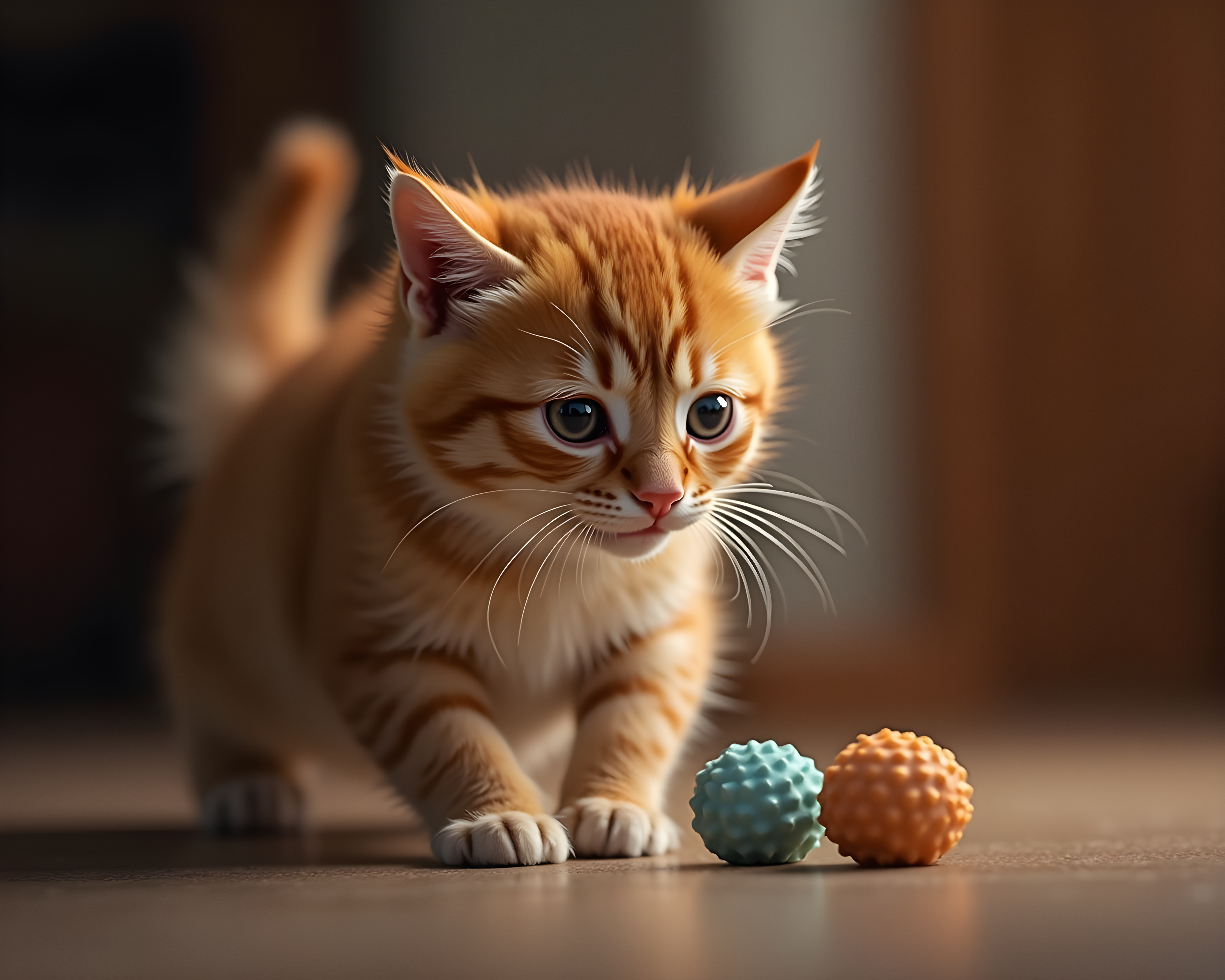 Gentle Cat — Hyper-Realistic (Playful)