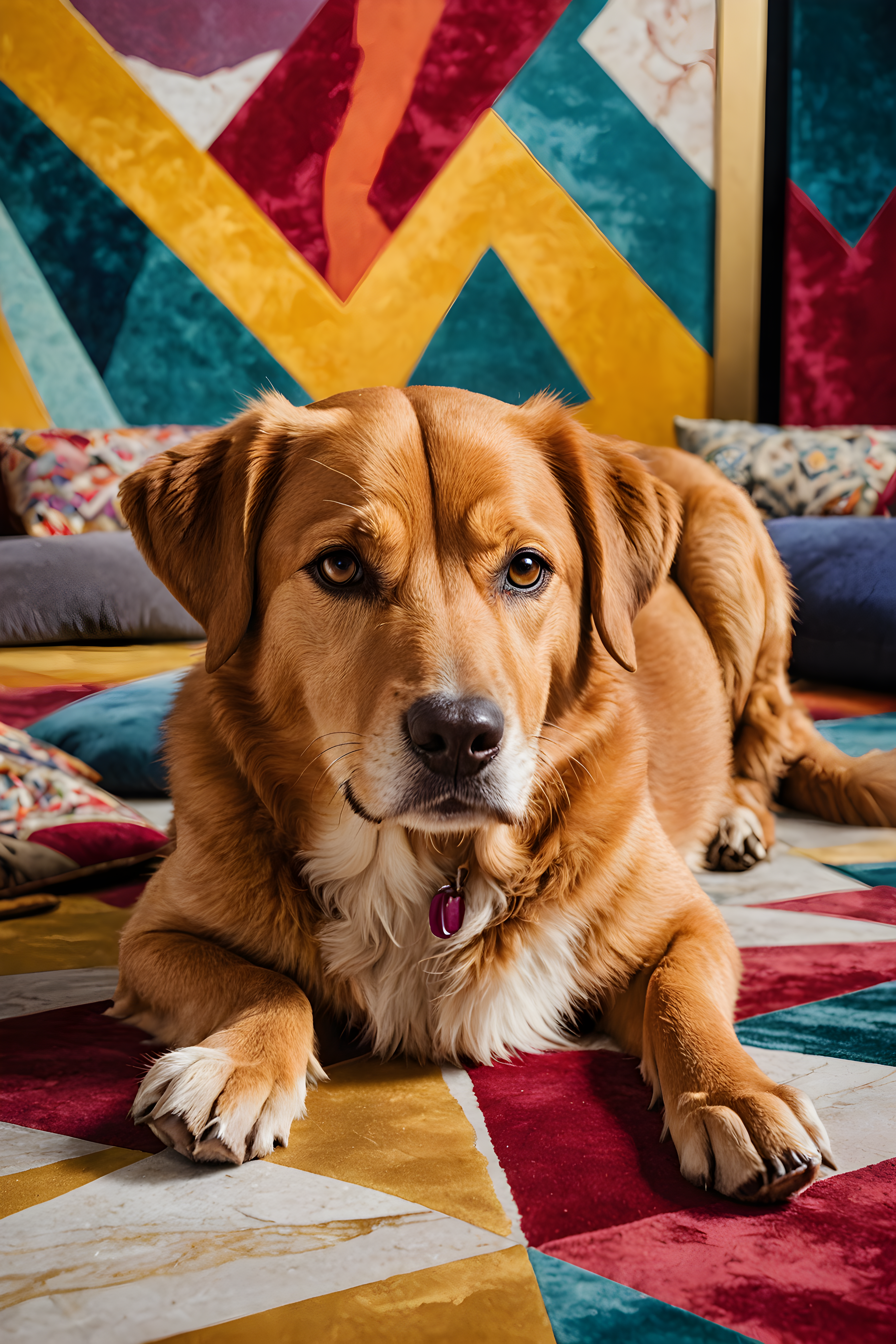 Kind Eyed Mutt — Abstract (Luxury)