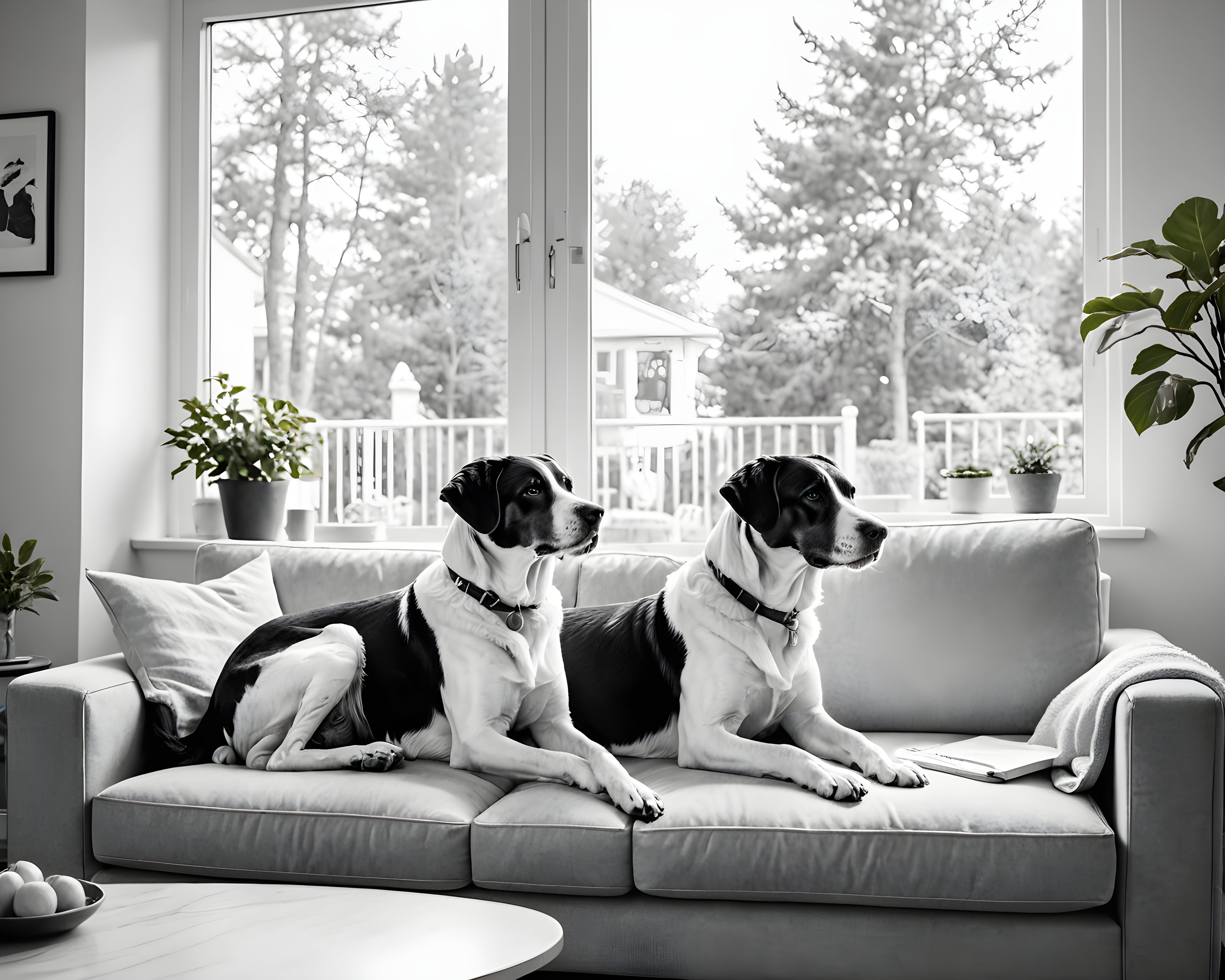 Loyal Companion — Minimalist Line Art (Lifestyle)