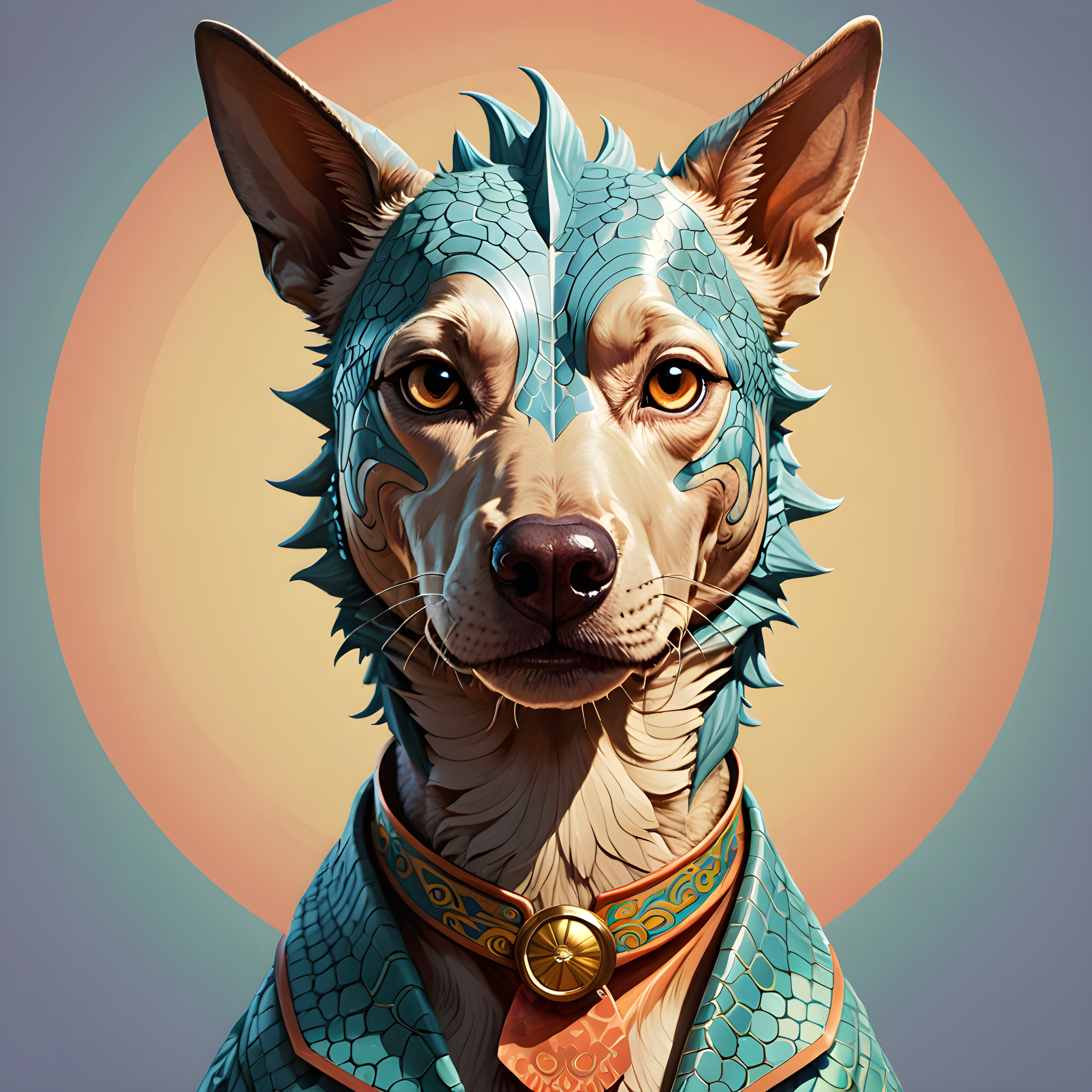 Dragon Dog — Retro (Aesthetic)