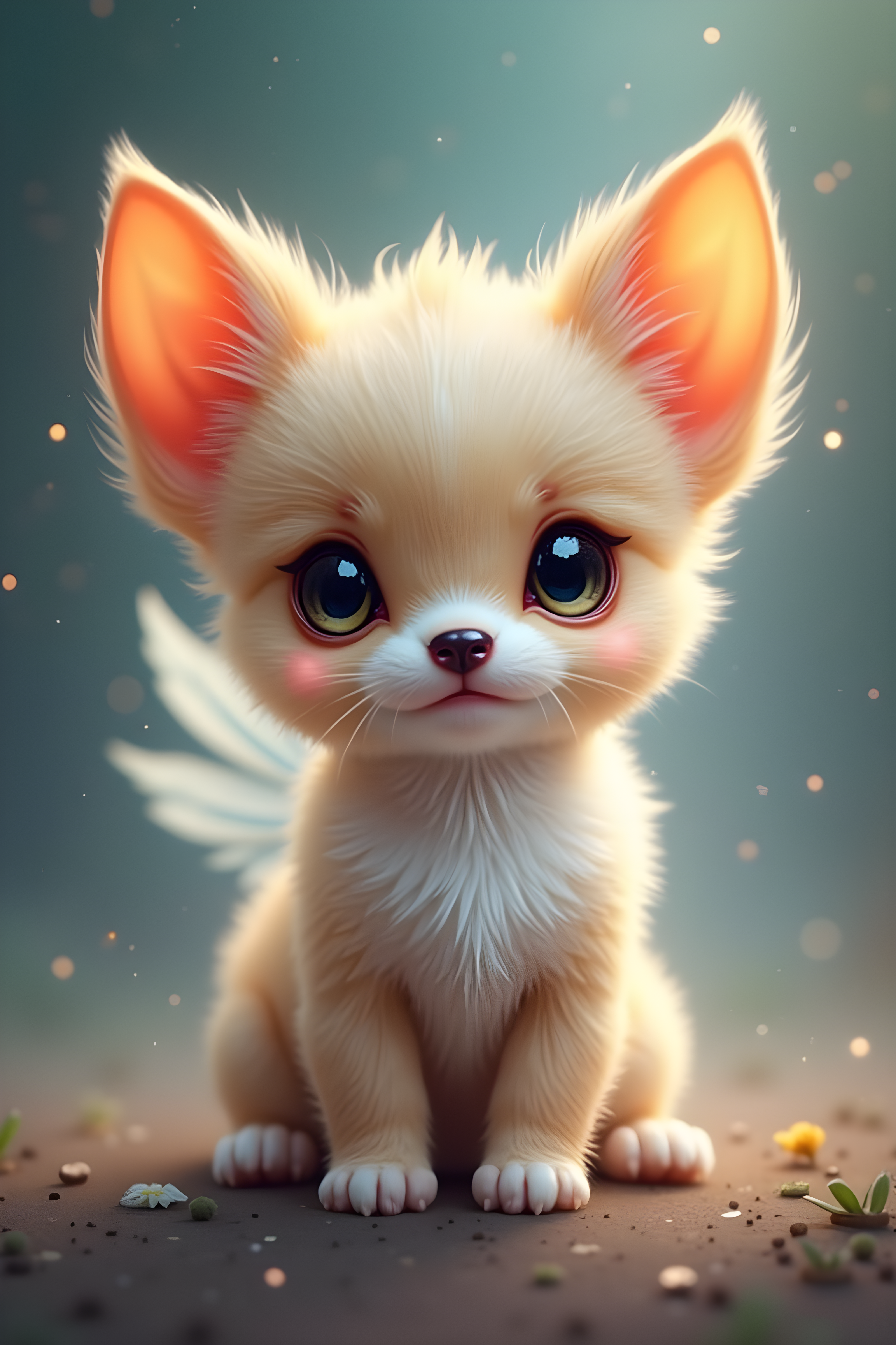 Fairy Puppy — Realistic (Cute)