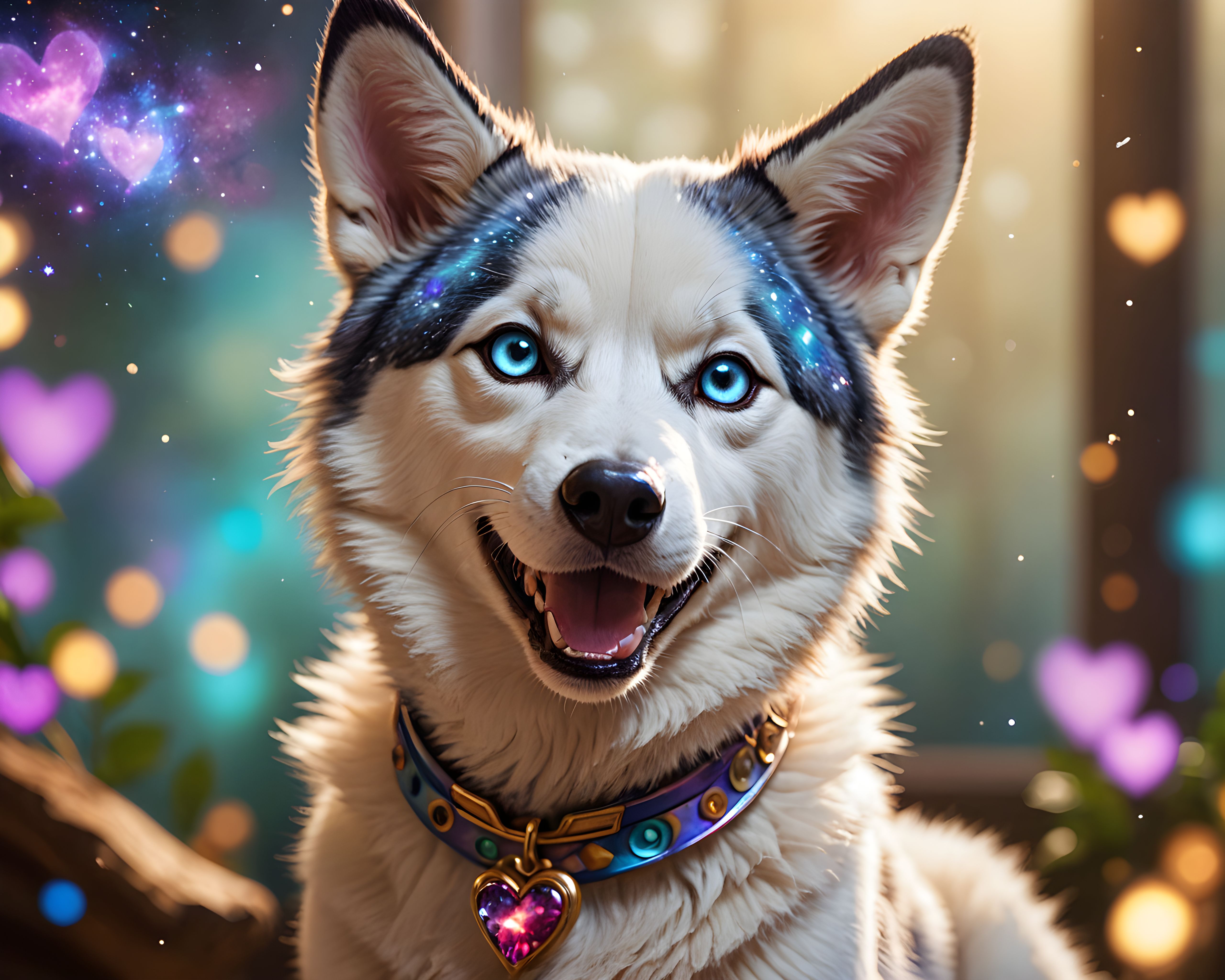 Galaxy Husky — Funny (Romantic)