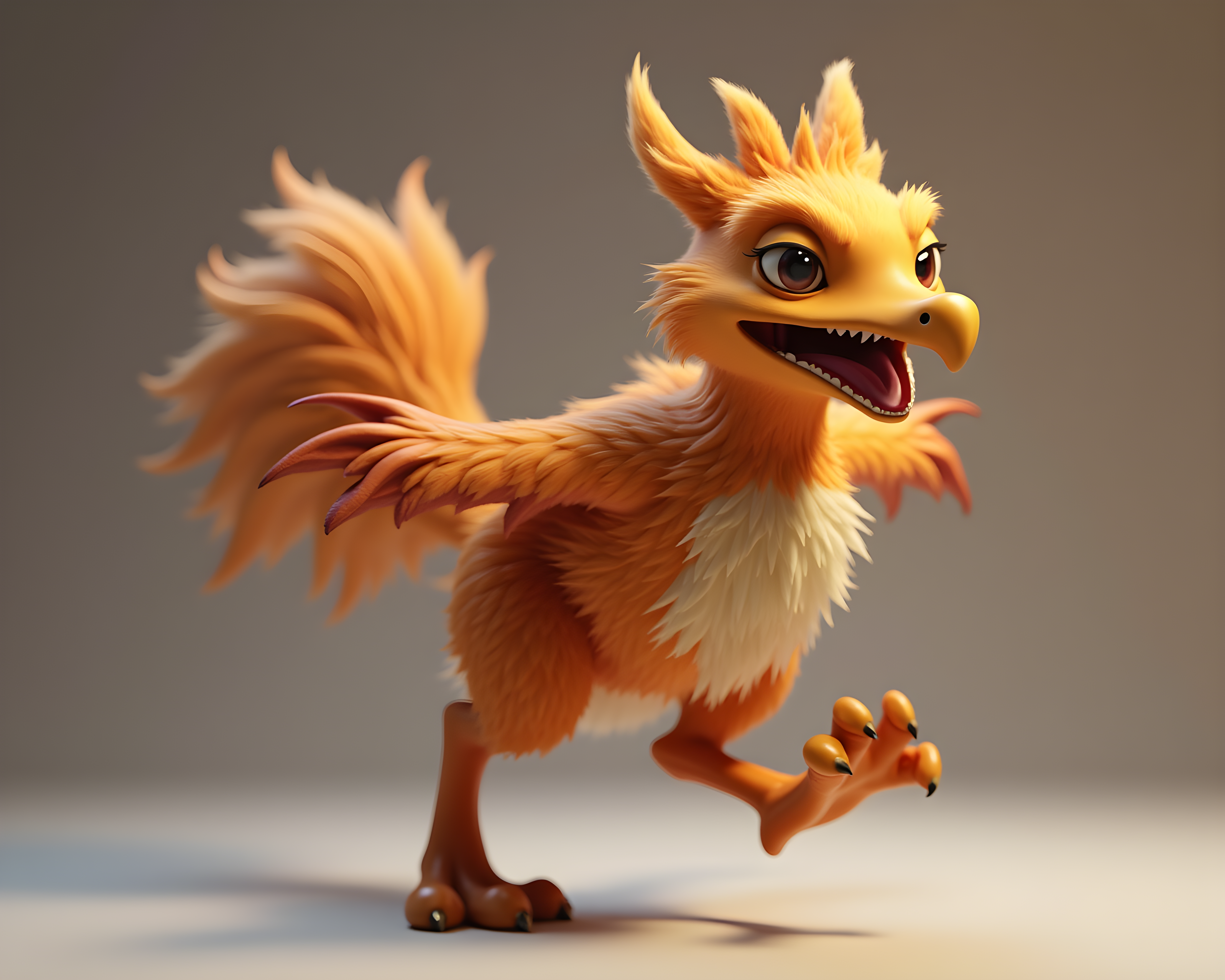 Griffin Pet — 3D Render (Savage)