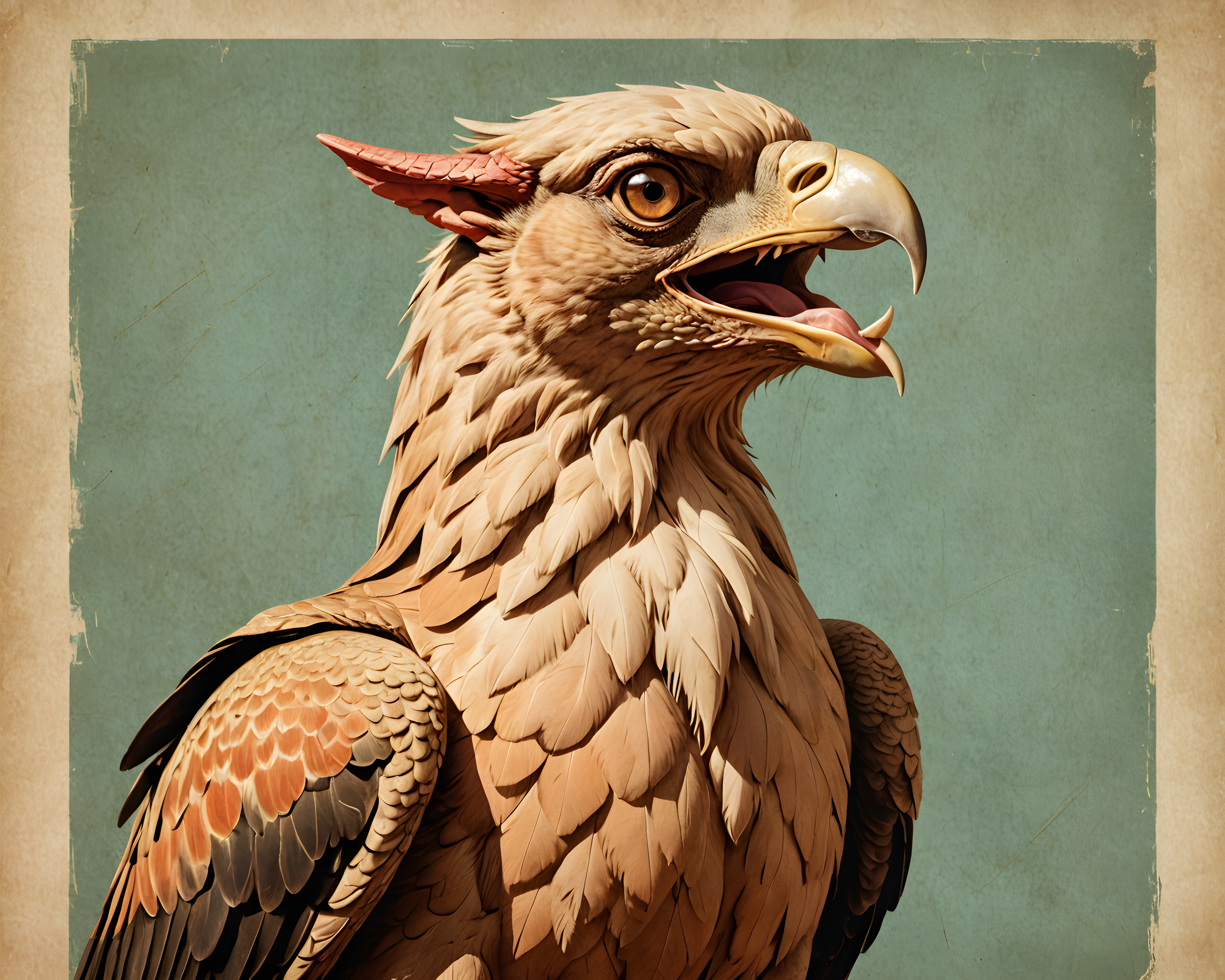 Griffin Pet — Vintage Poster (Aesthetic)
