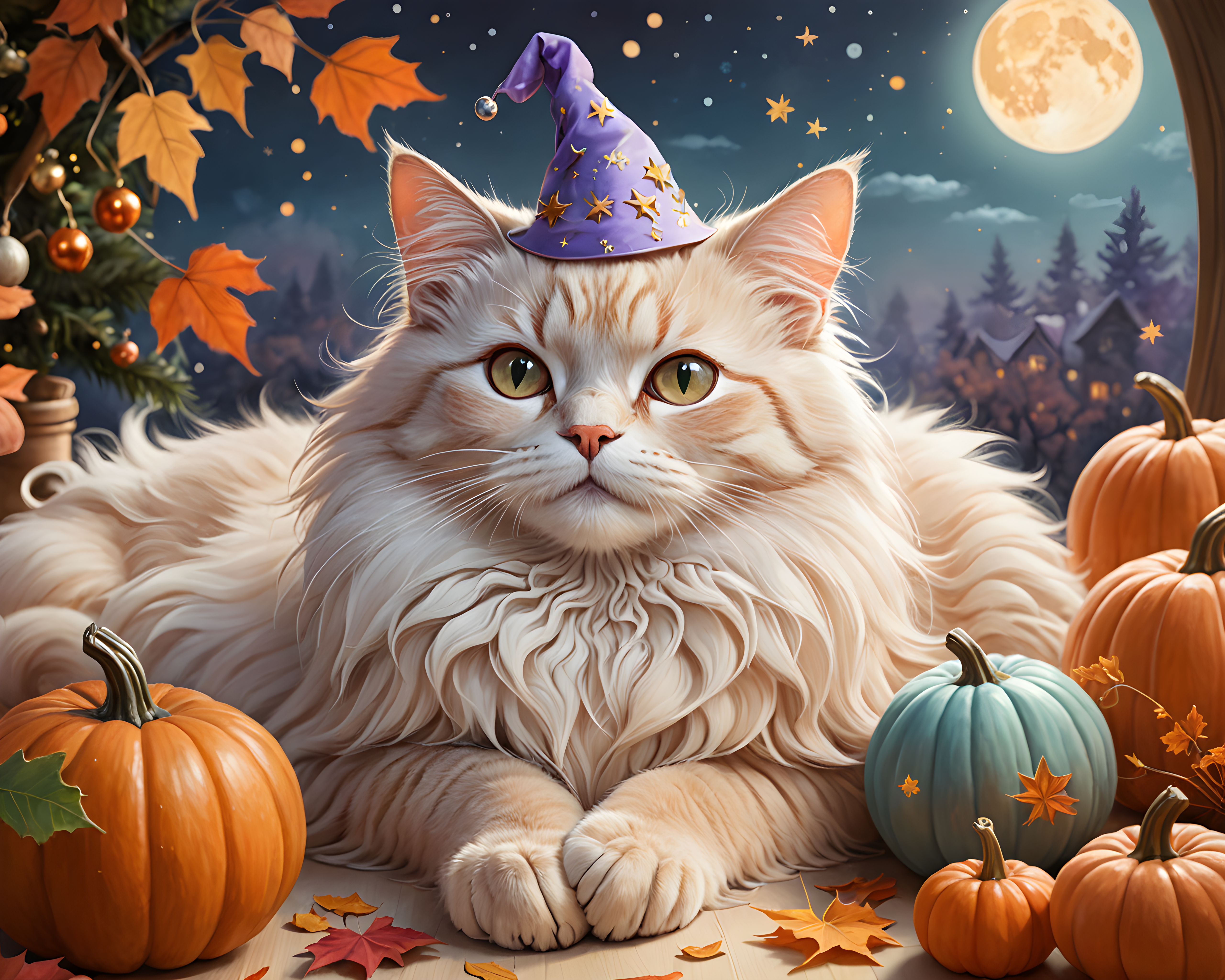 Wizard Cat — Nursery (Seasonal)