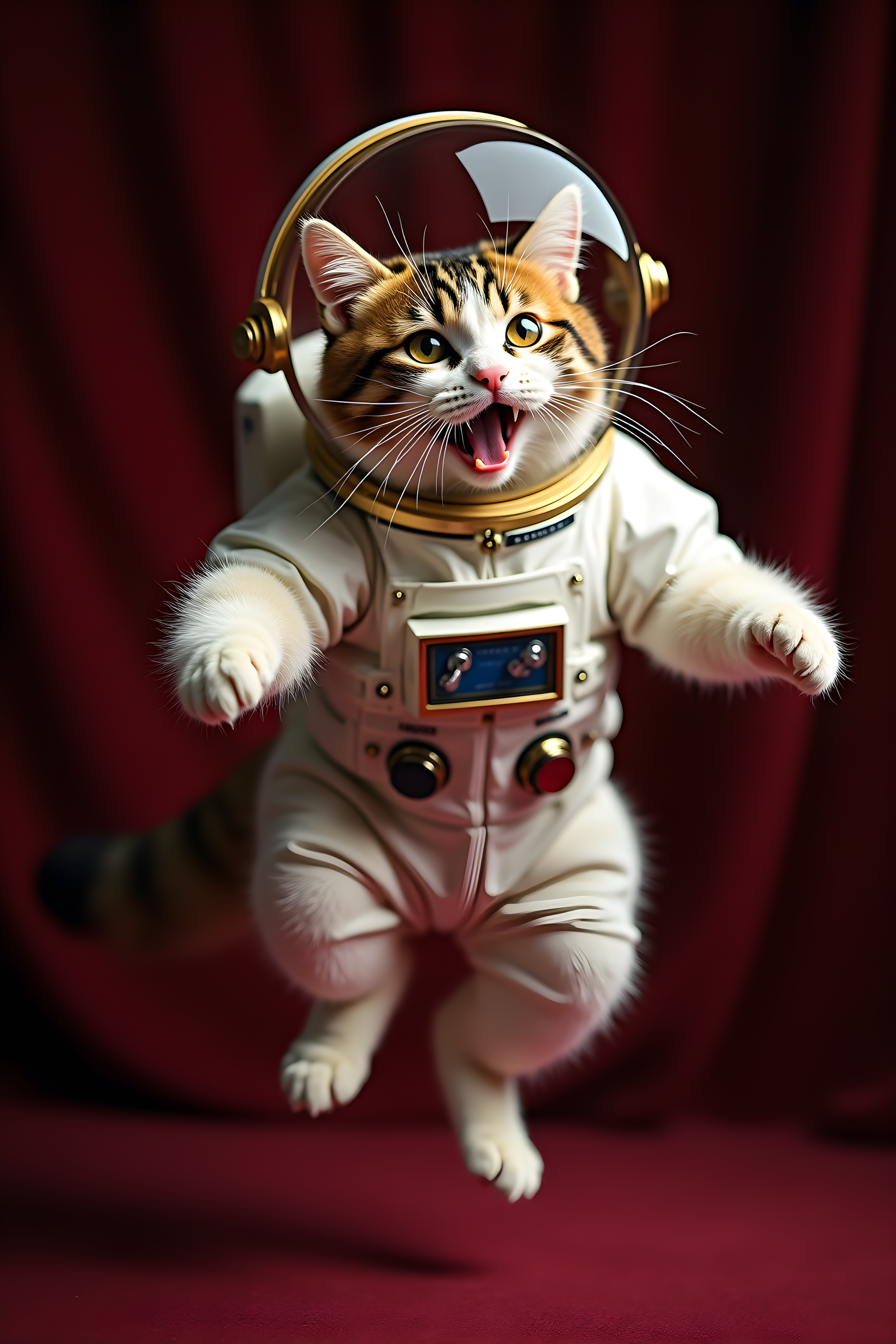 Astronaut Cat — Luxury (Funny)