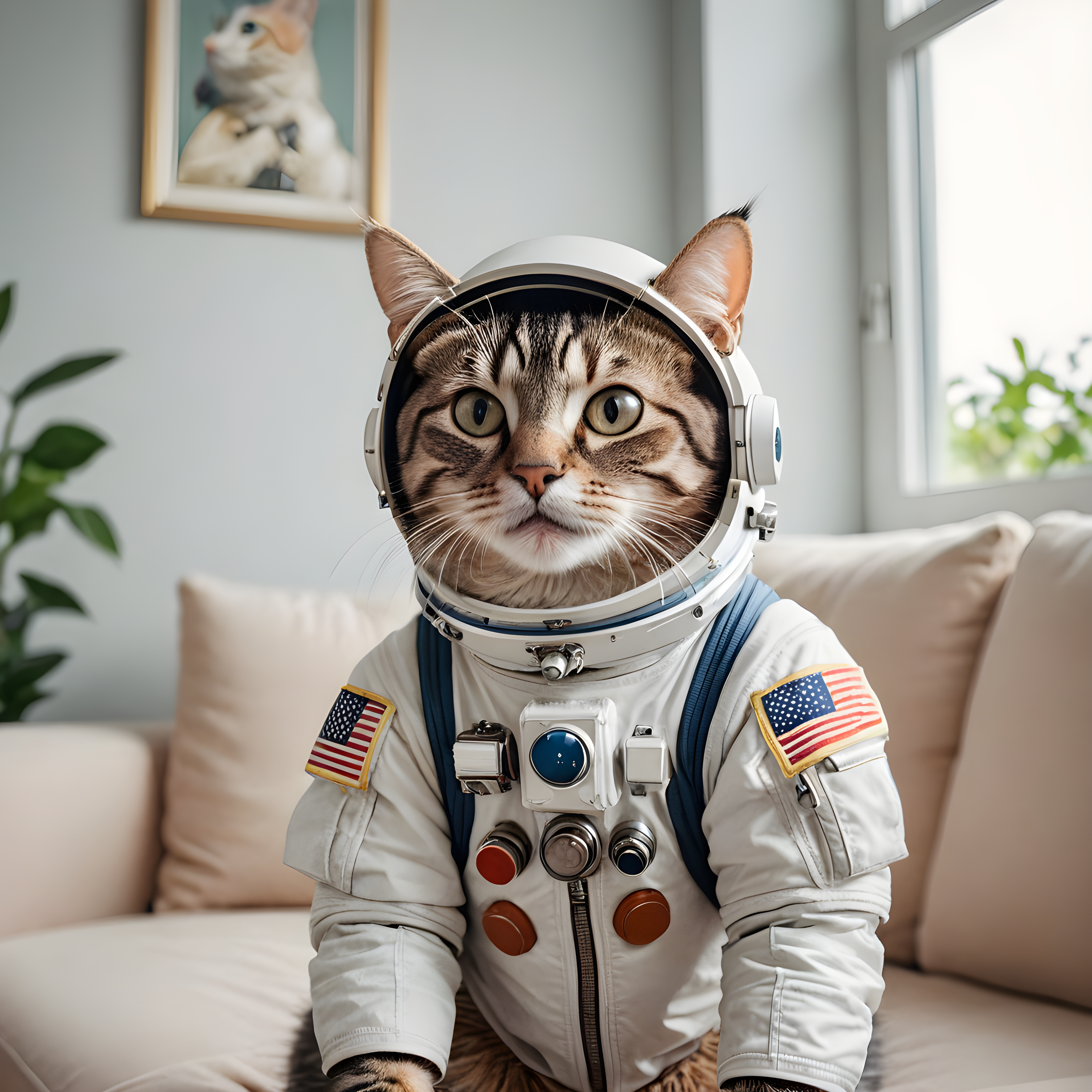 Astronaut Cat — Modern Aesthetic (Lifestyle)