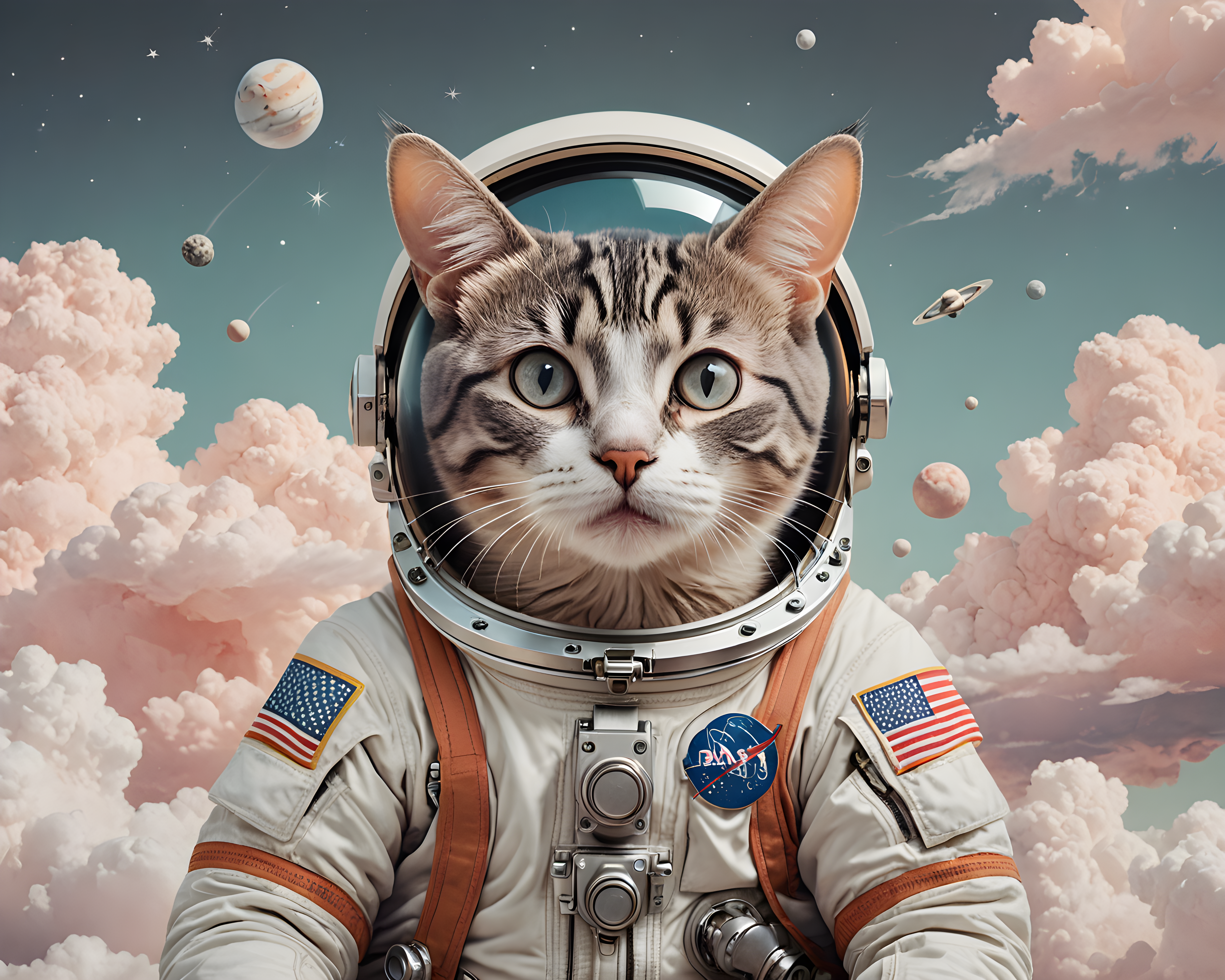 Astronaut Cat — Nursery (Aesthetic)