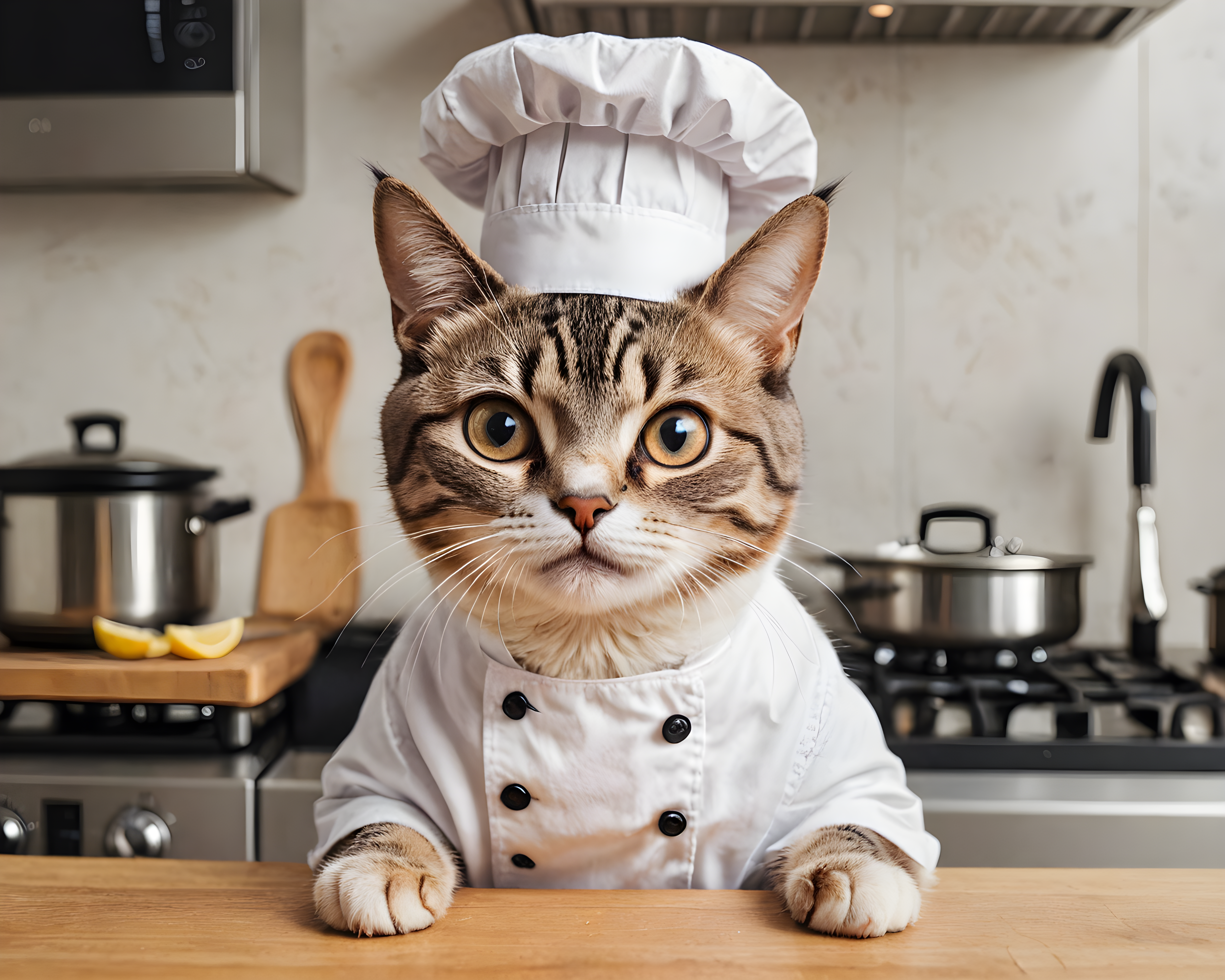 Chef Cat — Cartoon / Kawaii (Funny)