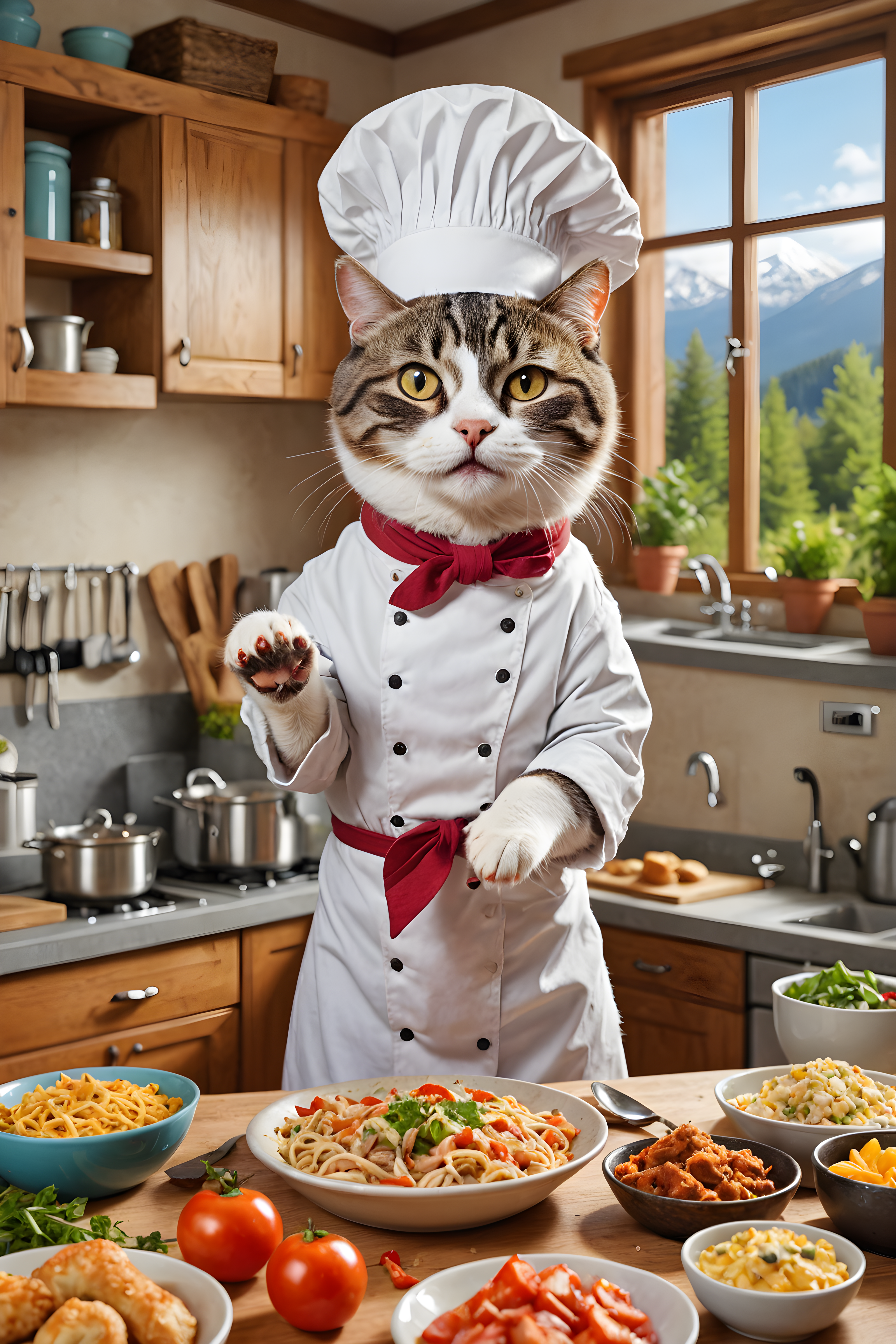 Chef Cat — Funny (Energetic)