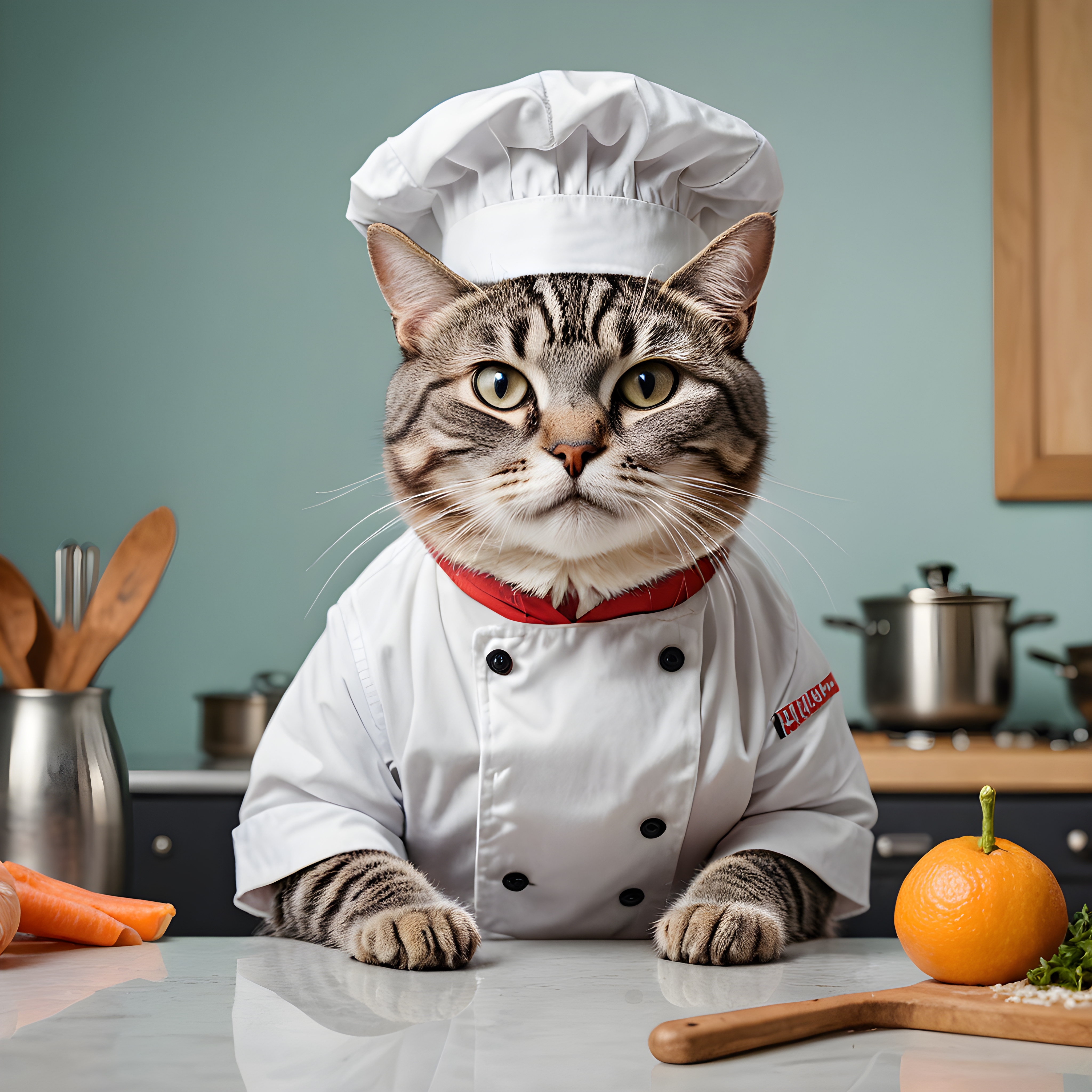 Chef Cat — Modern Aesthetic (Savage)