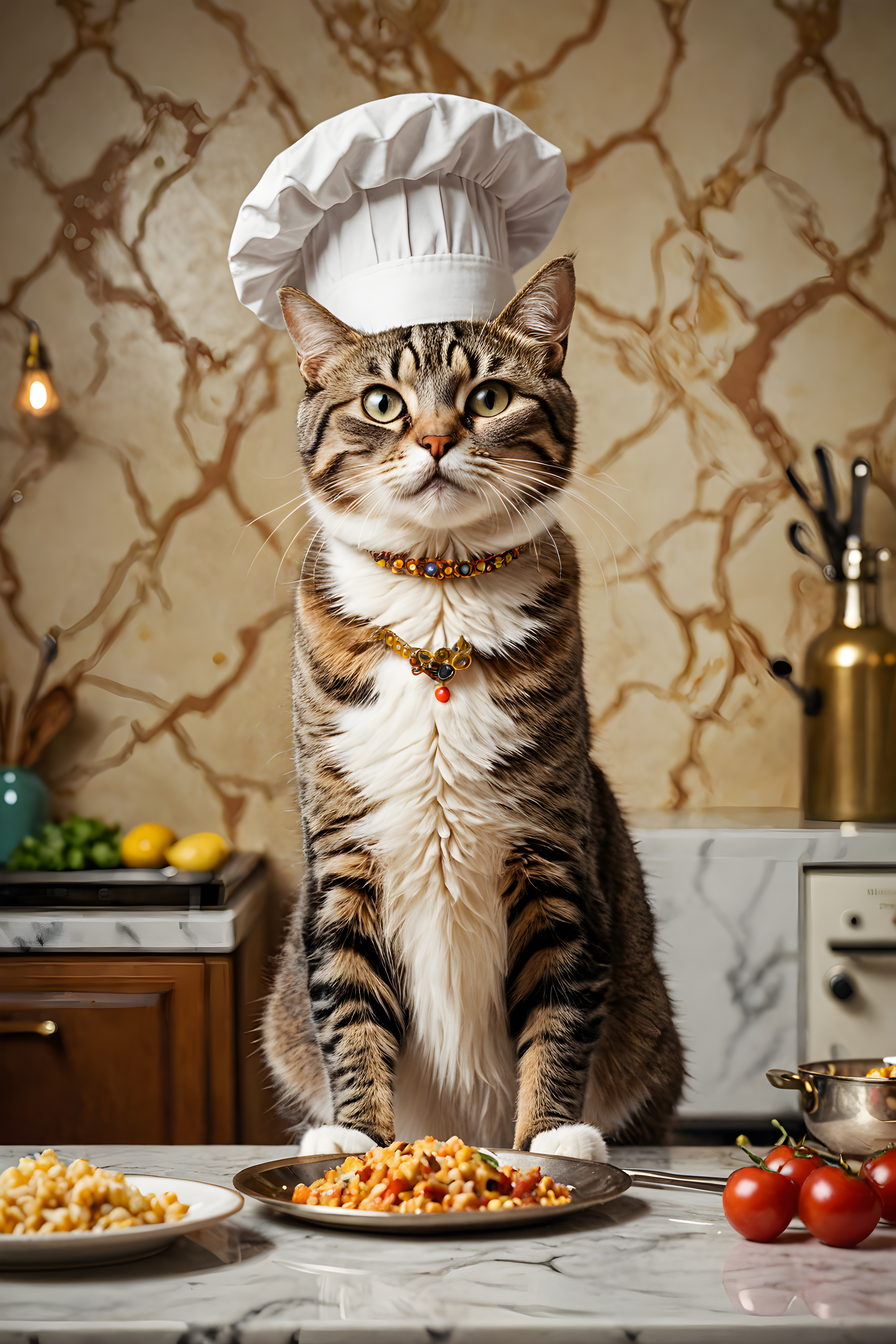 Chef Cat — Retro (Luxury)