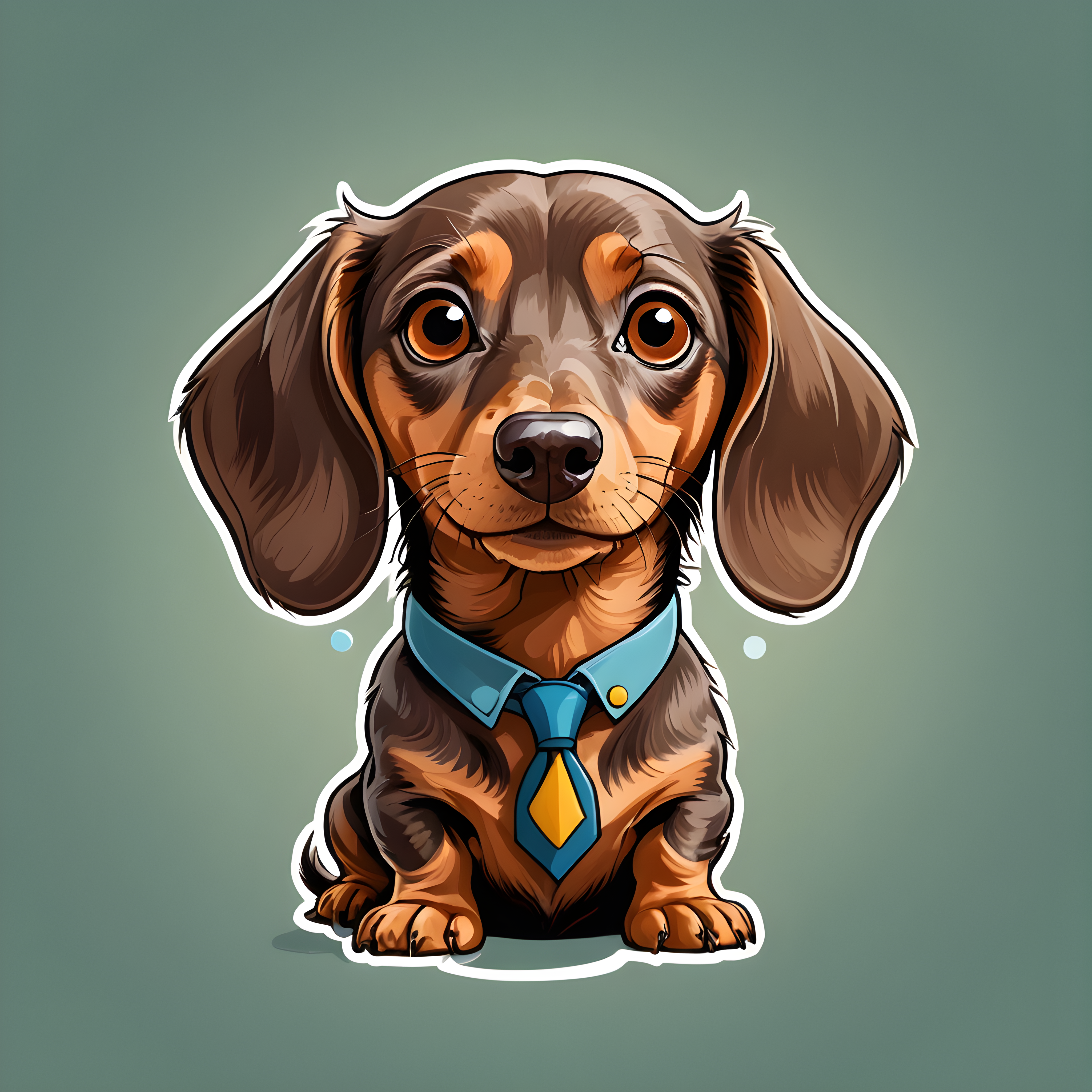 Detective Dachshund — Cartoon / Kawaii (Savage)