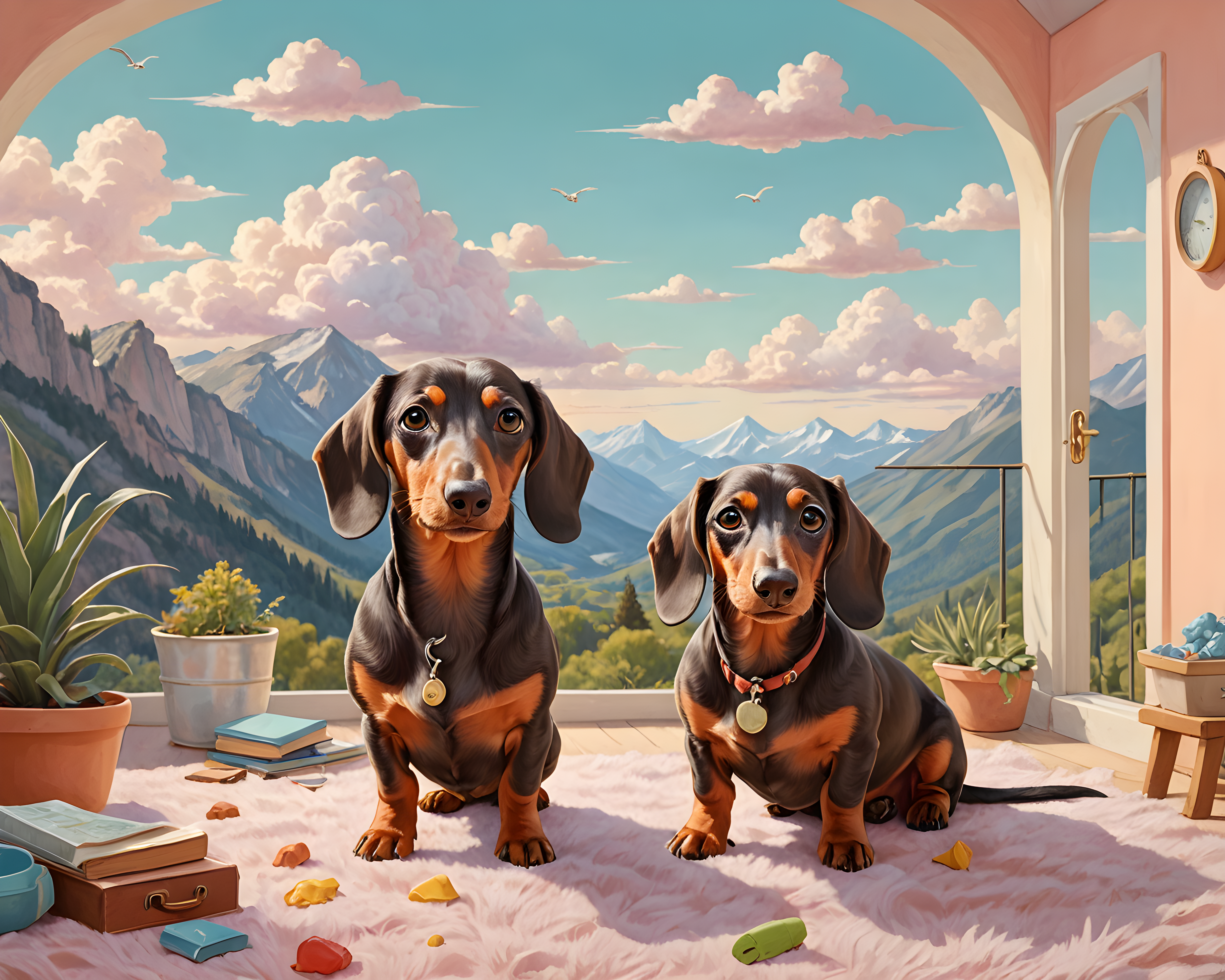 Detective Dachshund — Nursery (Fantasy)
