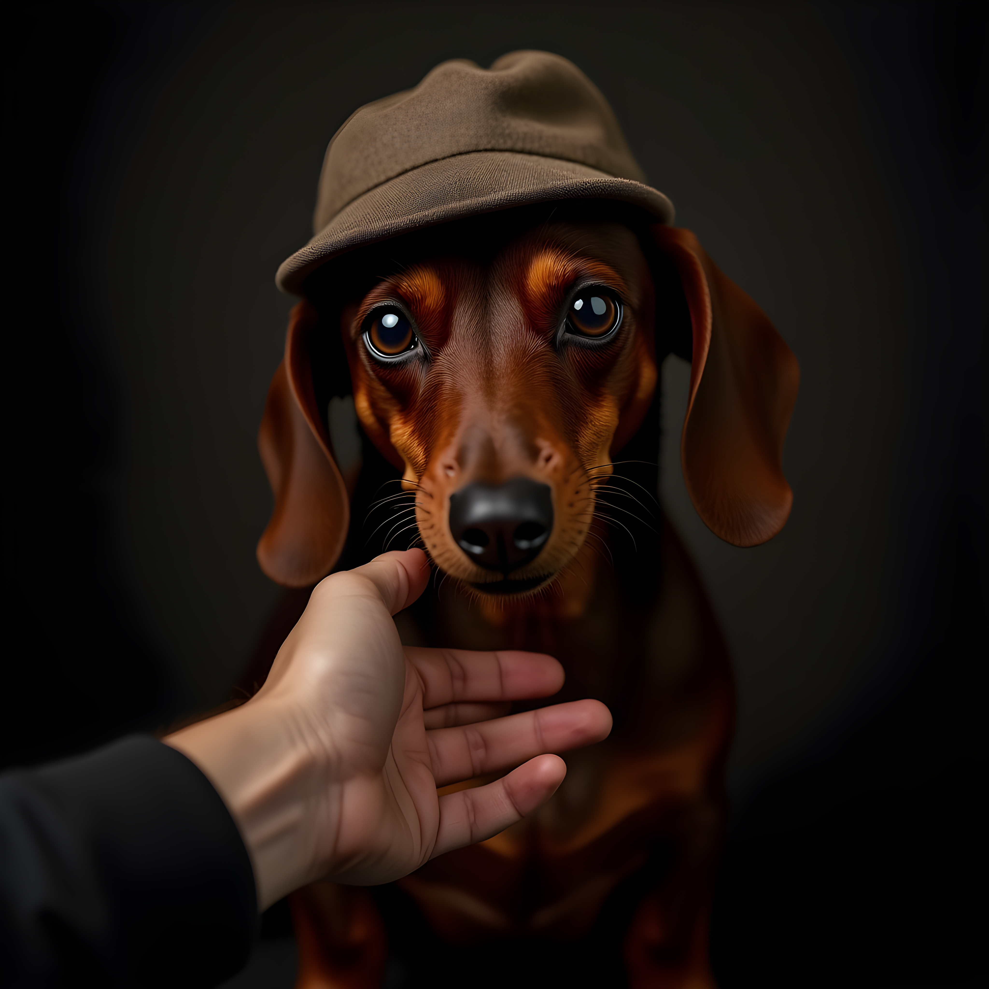 Detective Dachshund — Realistic (Savage)