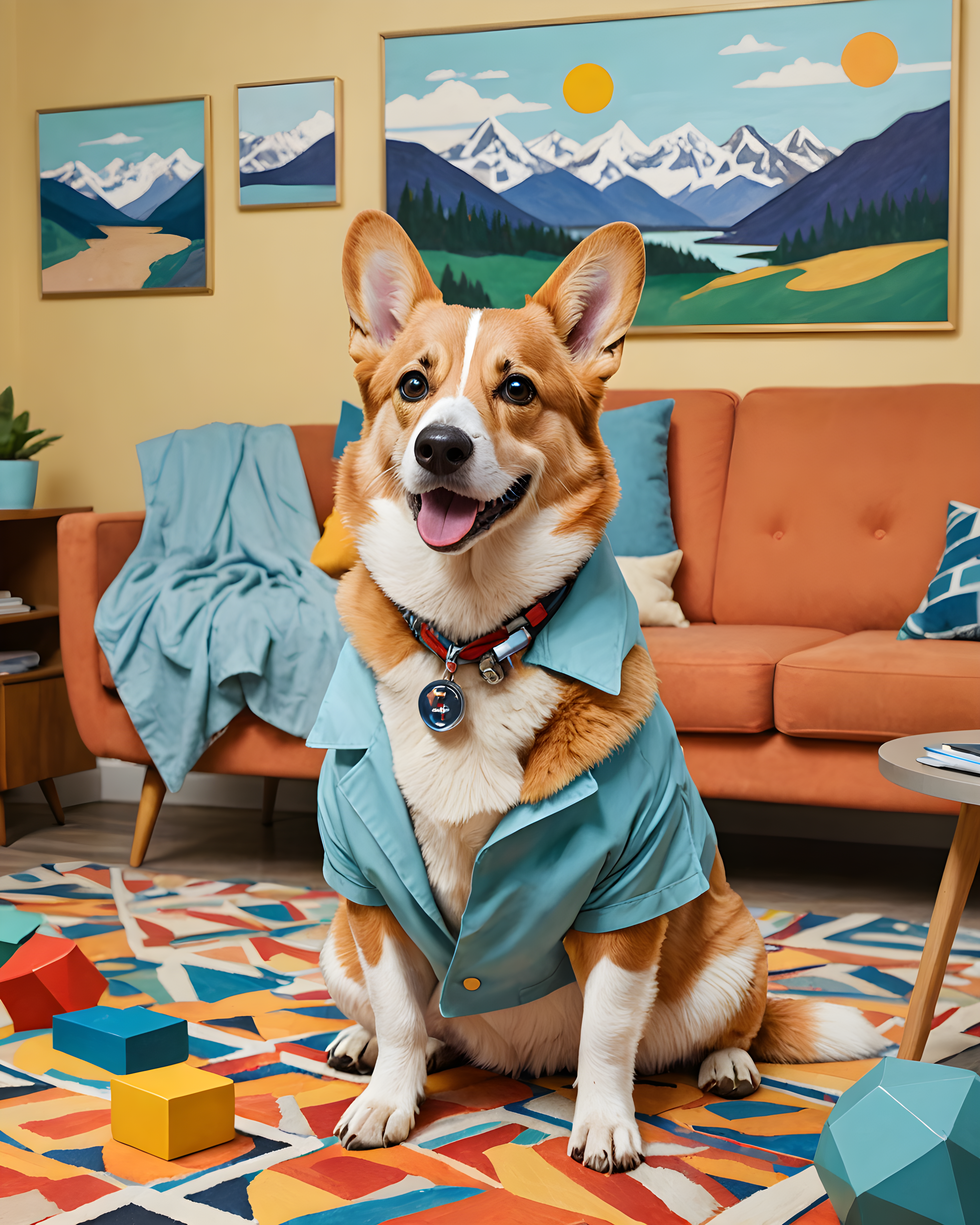 Doctor Corgi — Abstract (Funny)