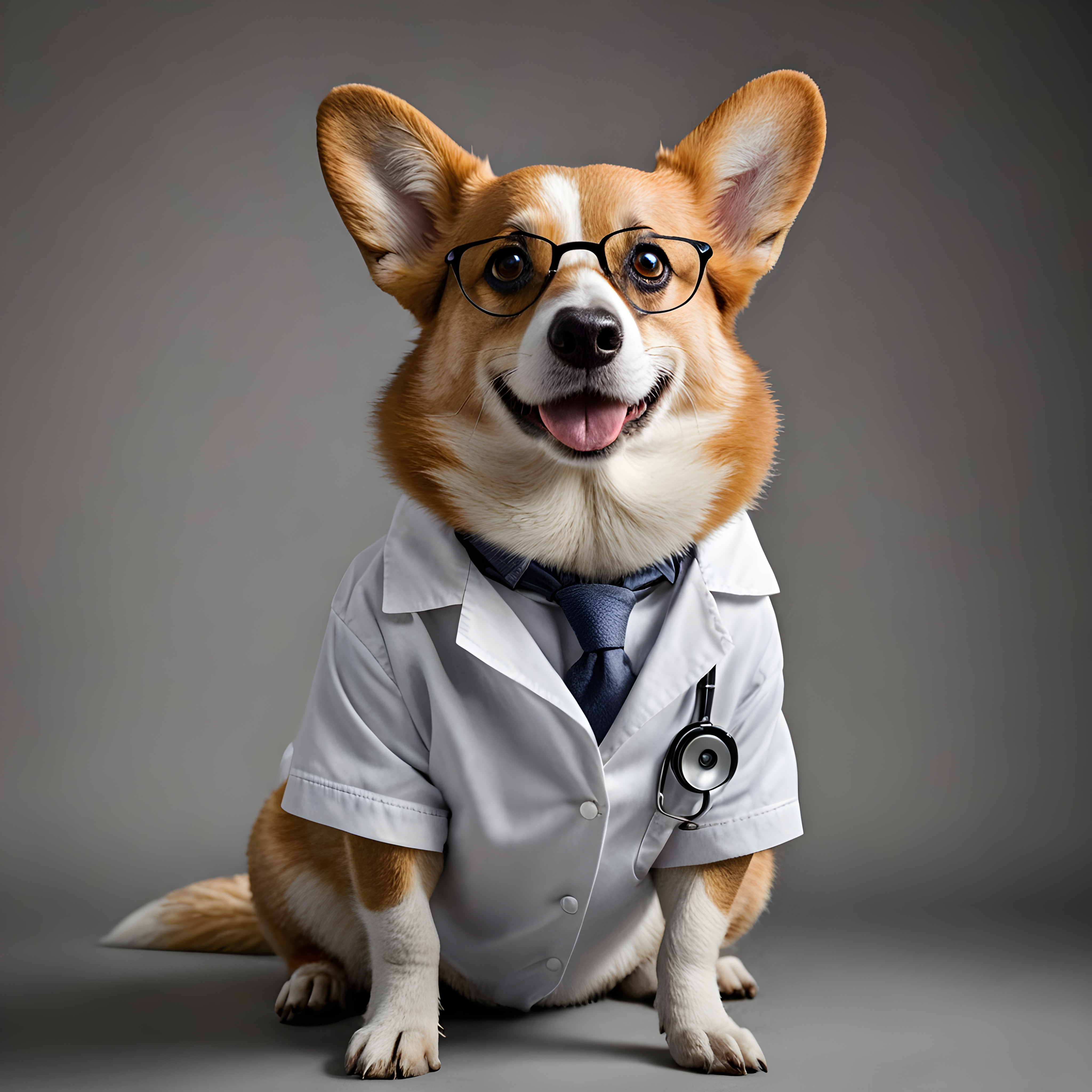 Doctor Corgi — Black & White (Savage)