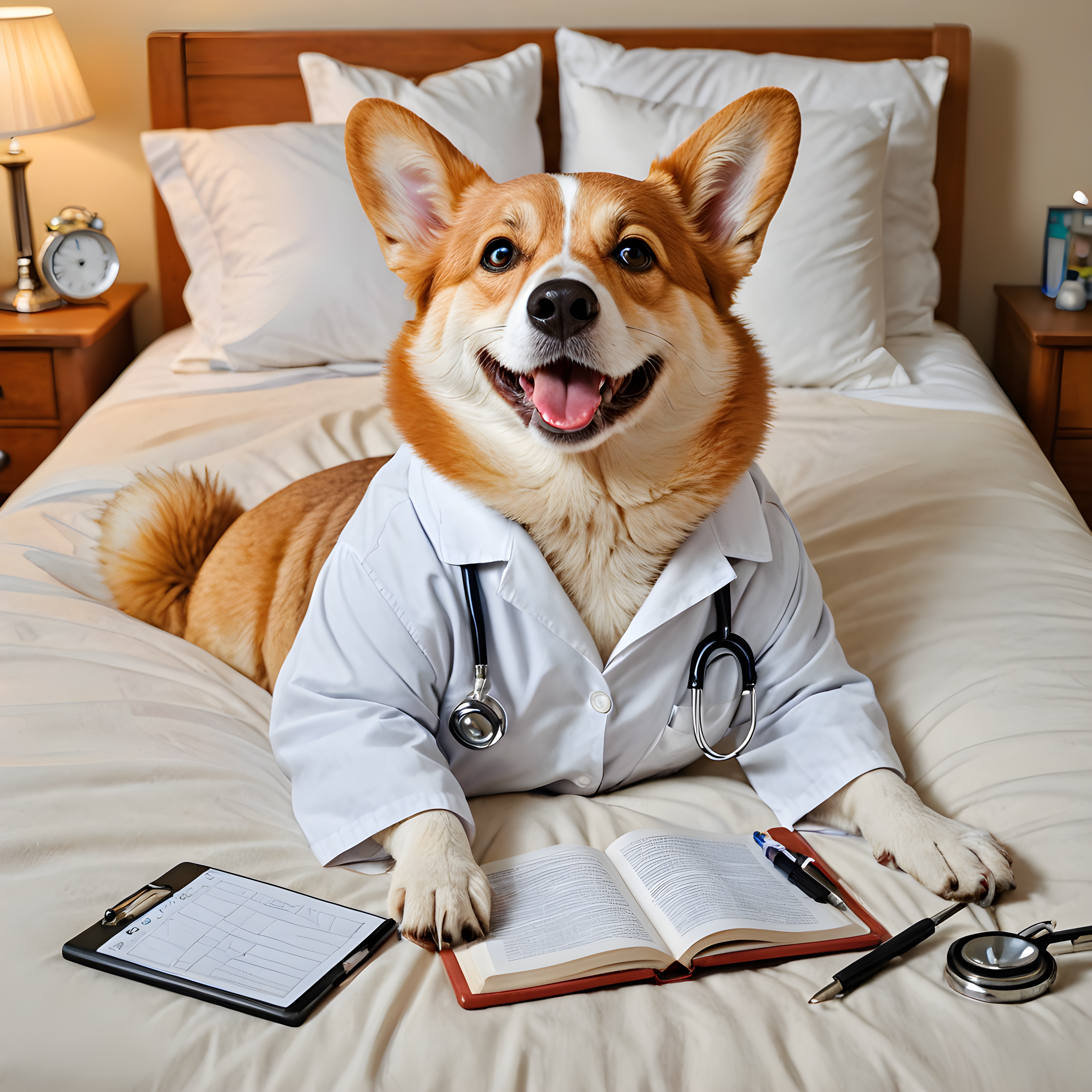 Doctor Corgi — Funny (Sleepy)