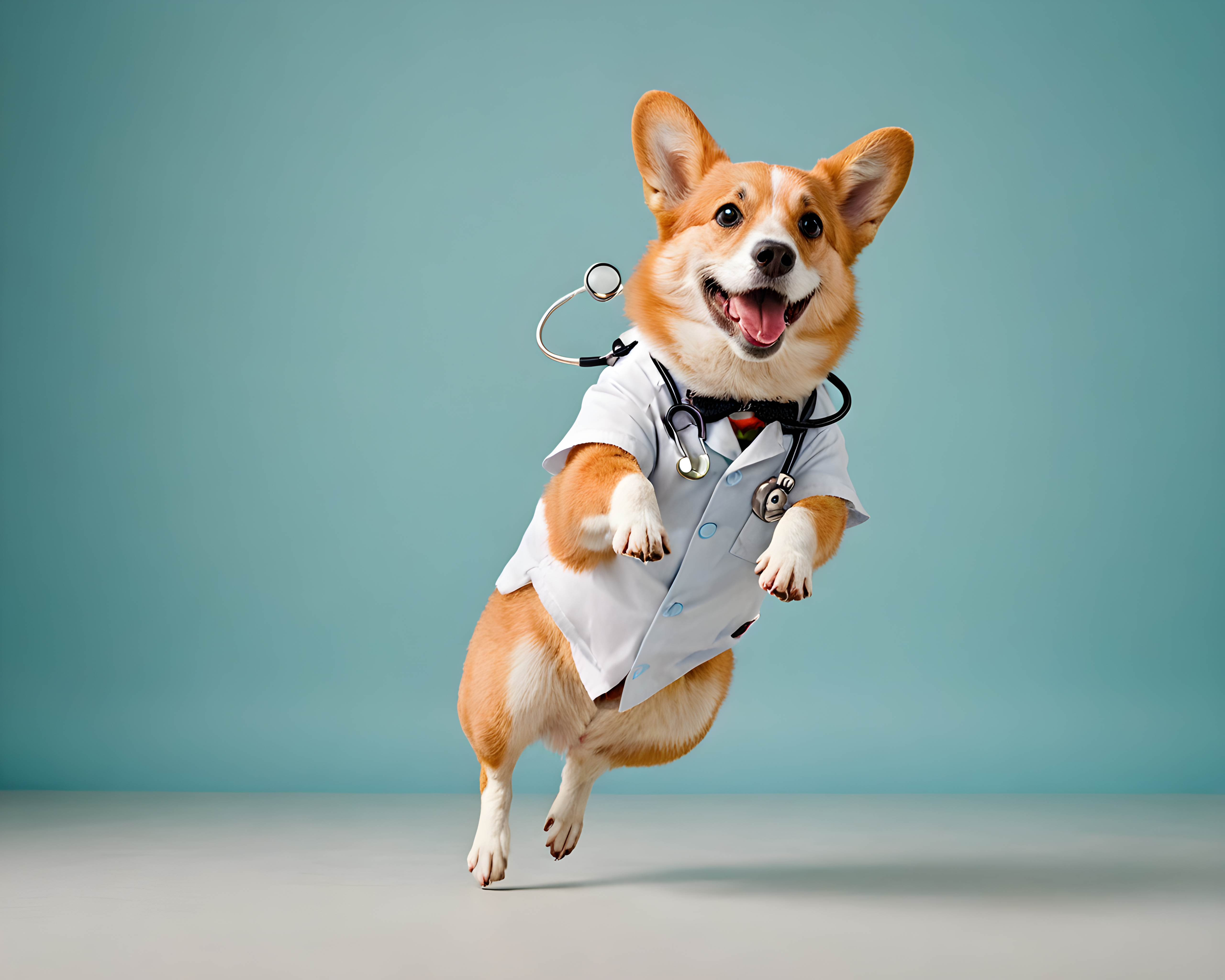 Doctor Corgi — Modern Aesthetic (Energetic)