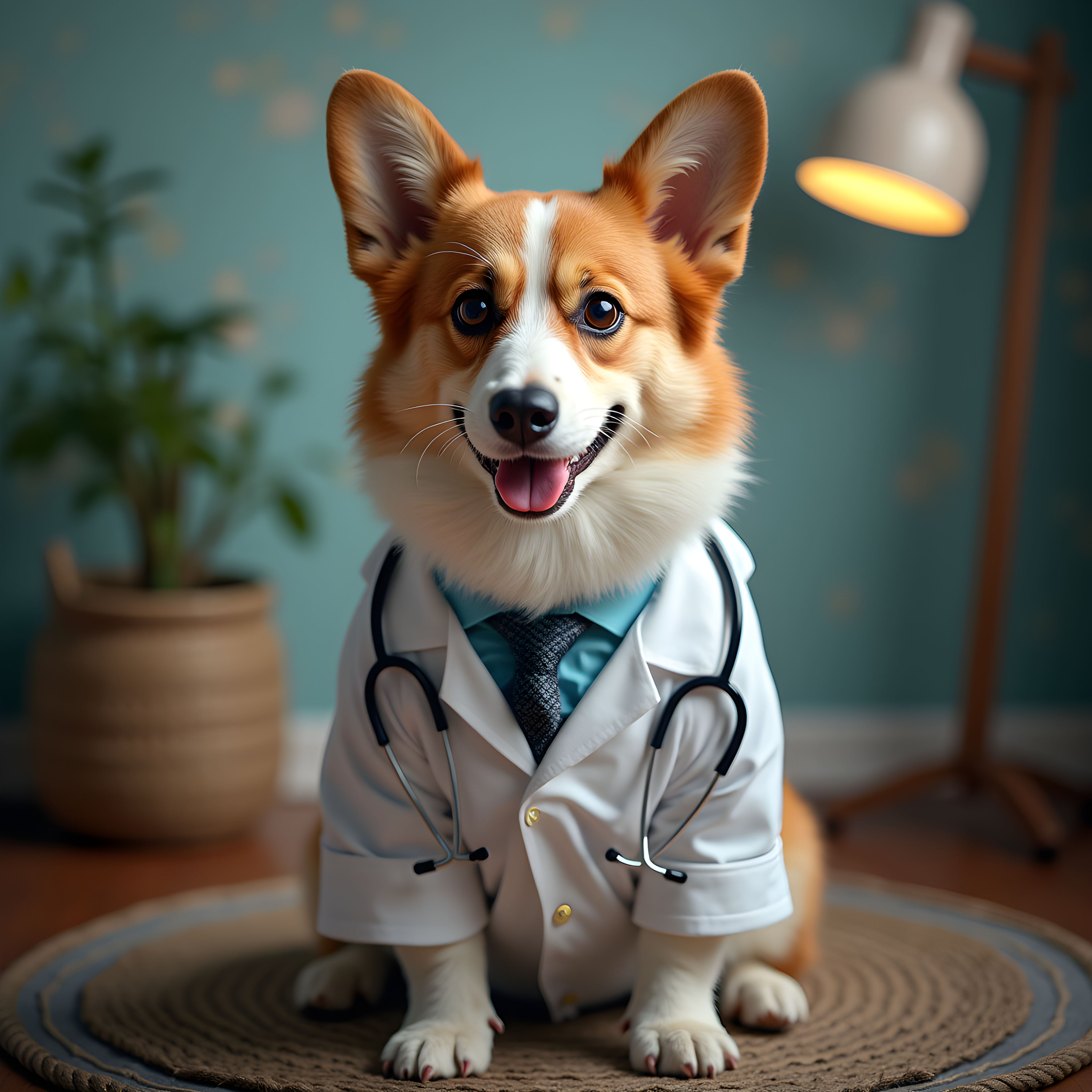 Doctor Corgi — Realistic (Fantasy)