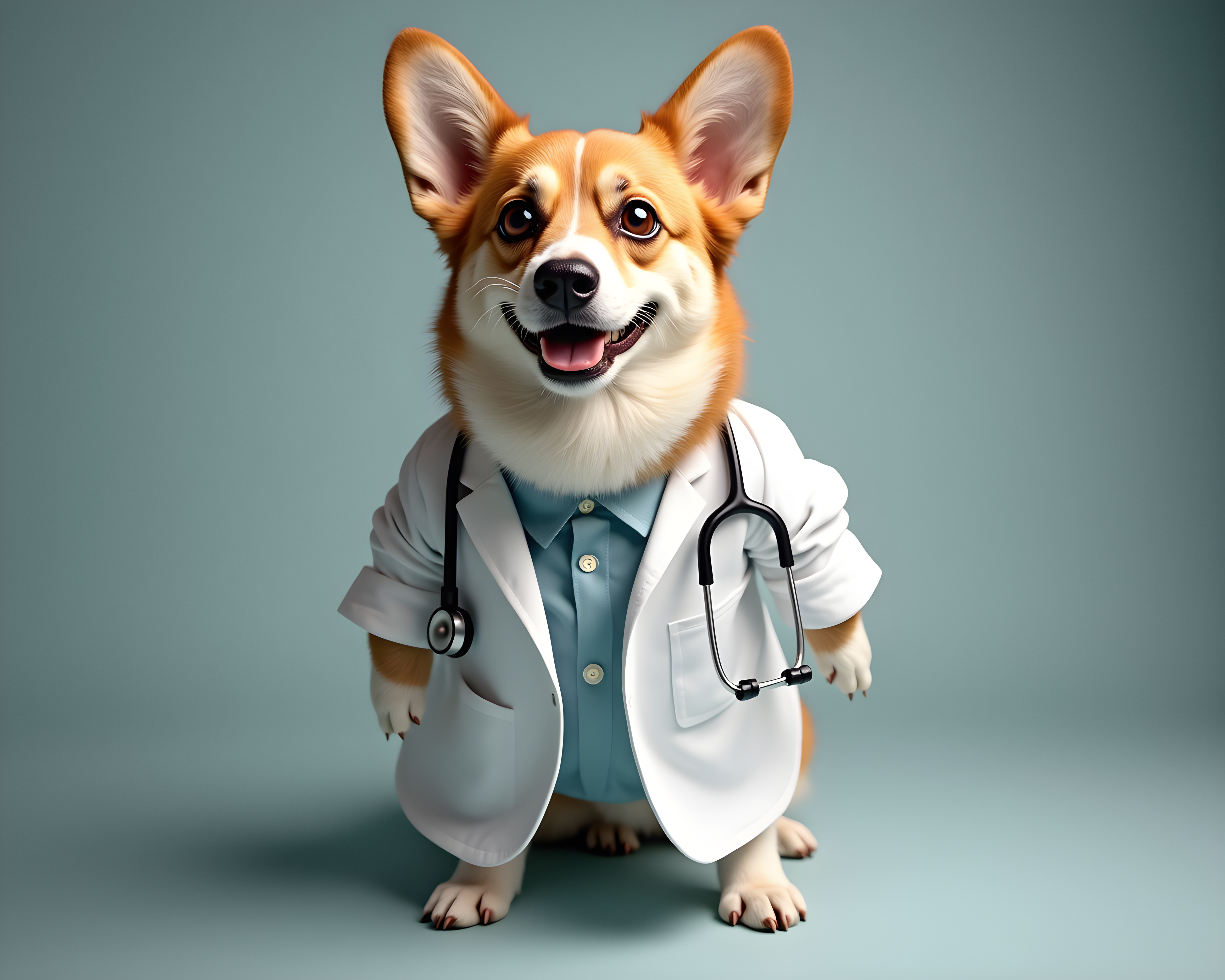 Doctor Corgi — Realistic (Savage)