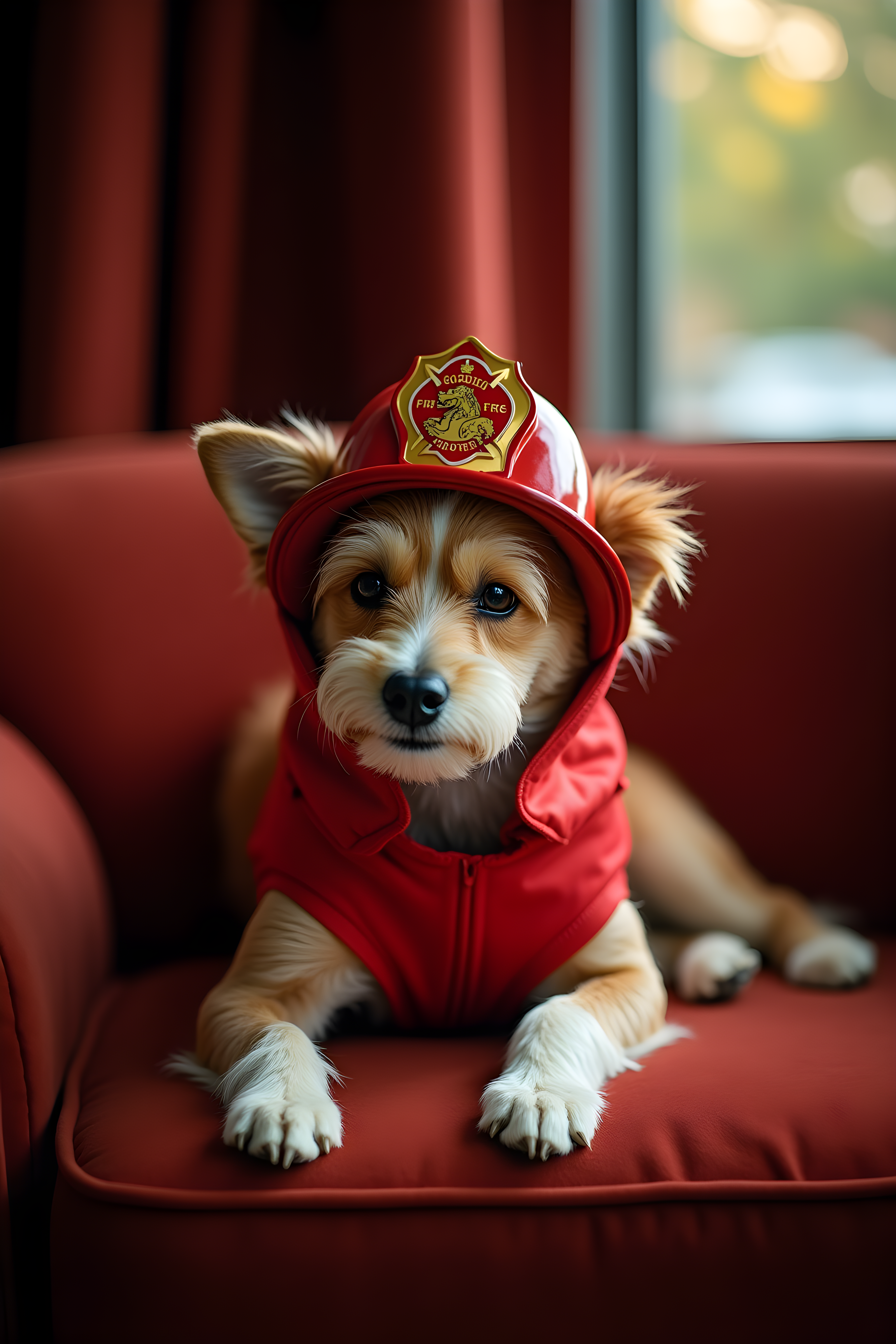 Firefighter Dog — Luxury (Lifestyle)