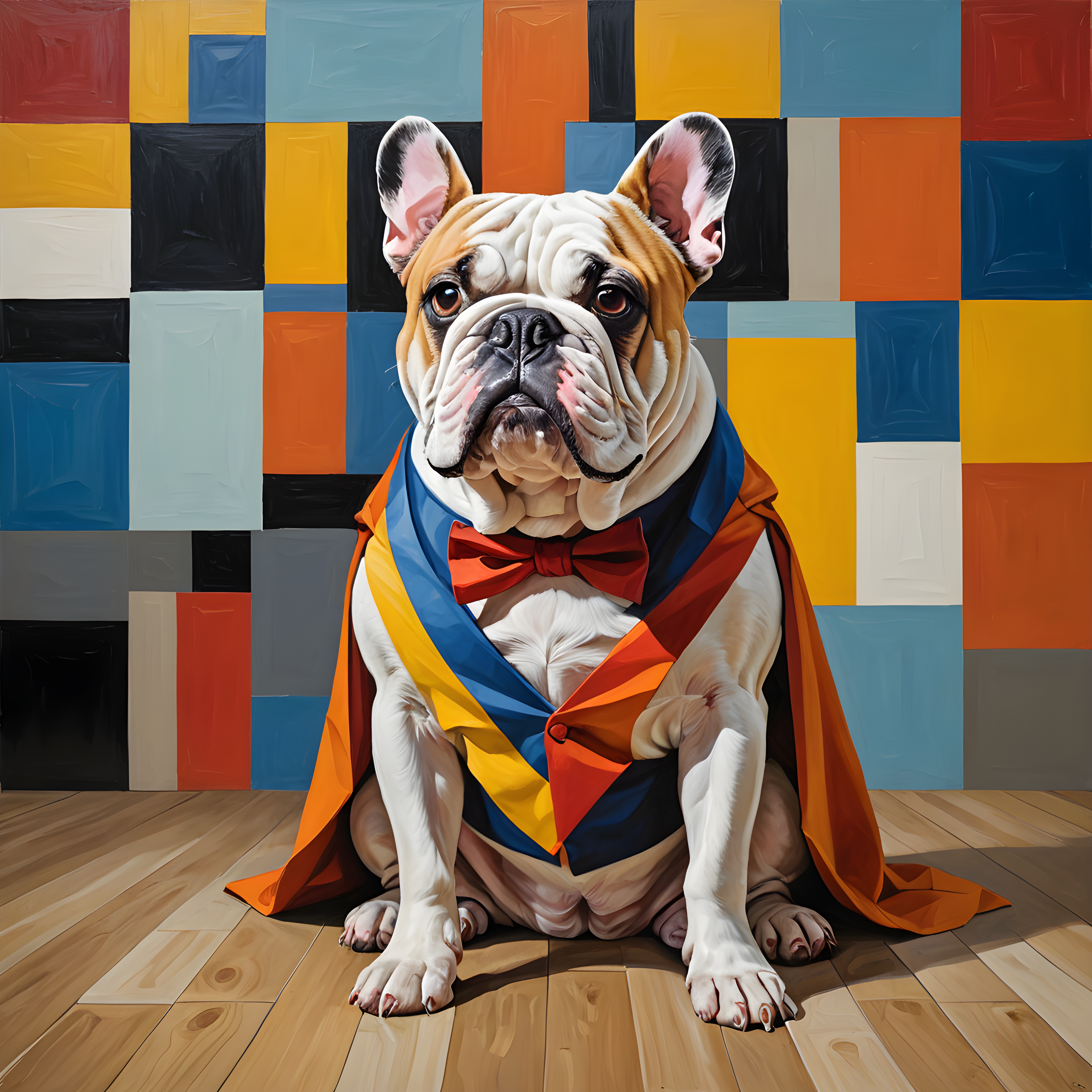 Judge Bulldog — Abstract (Motivational)