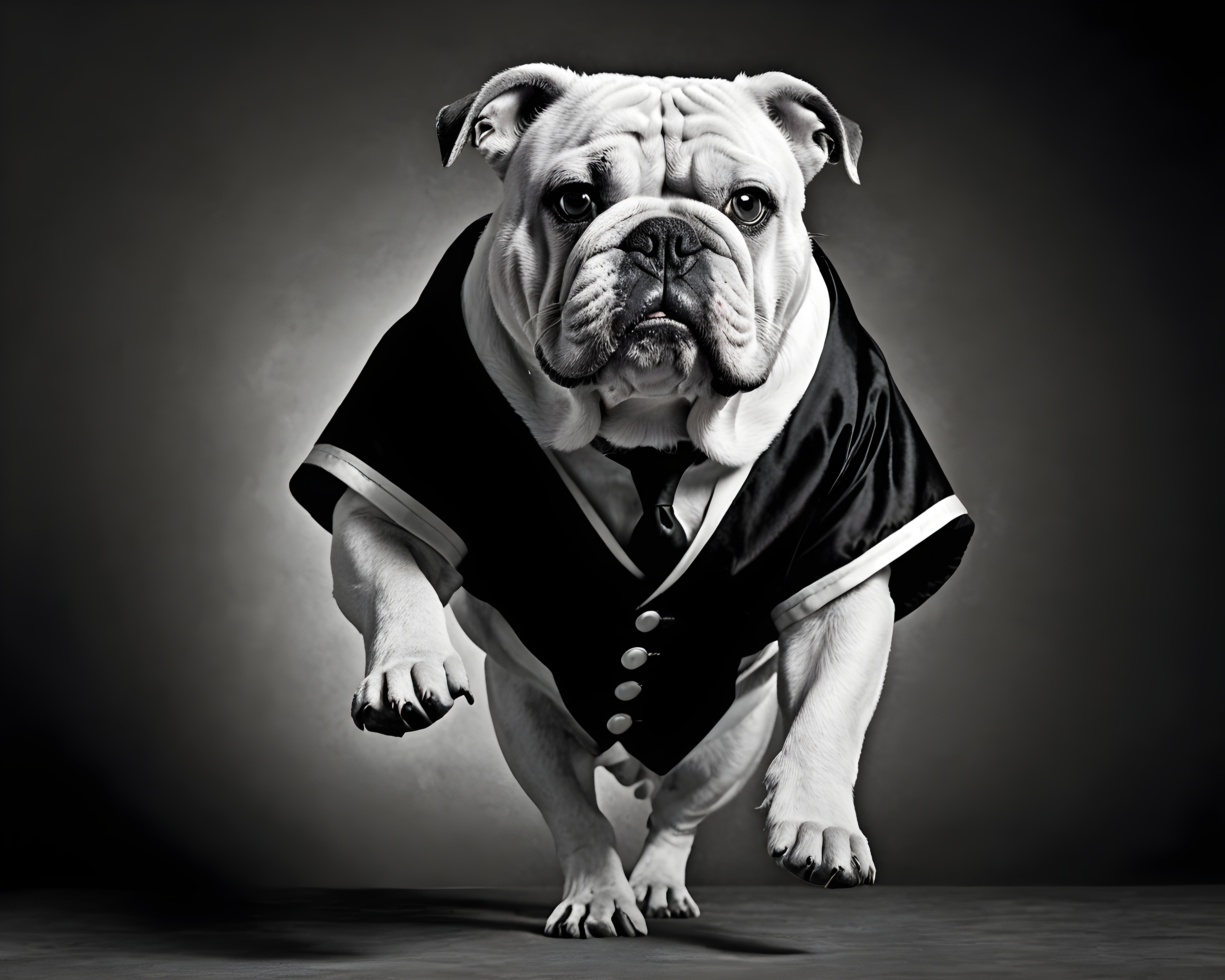 Judge Bulldog — Black & White (Savage)