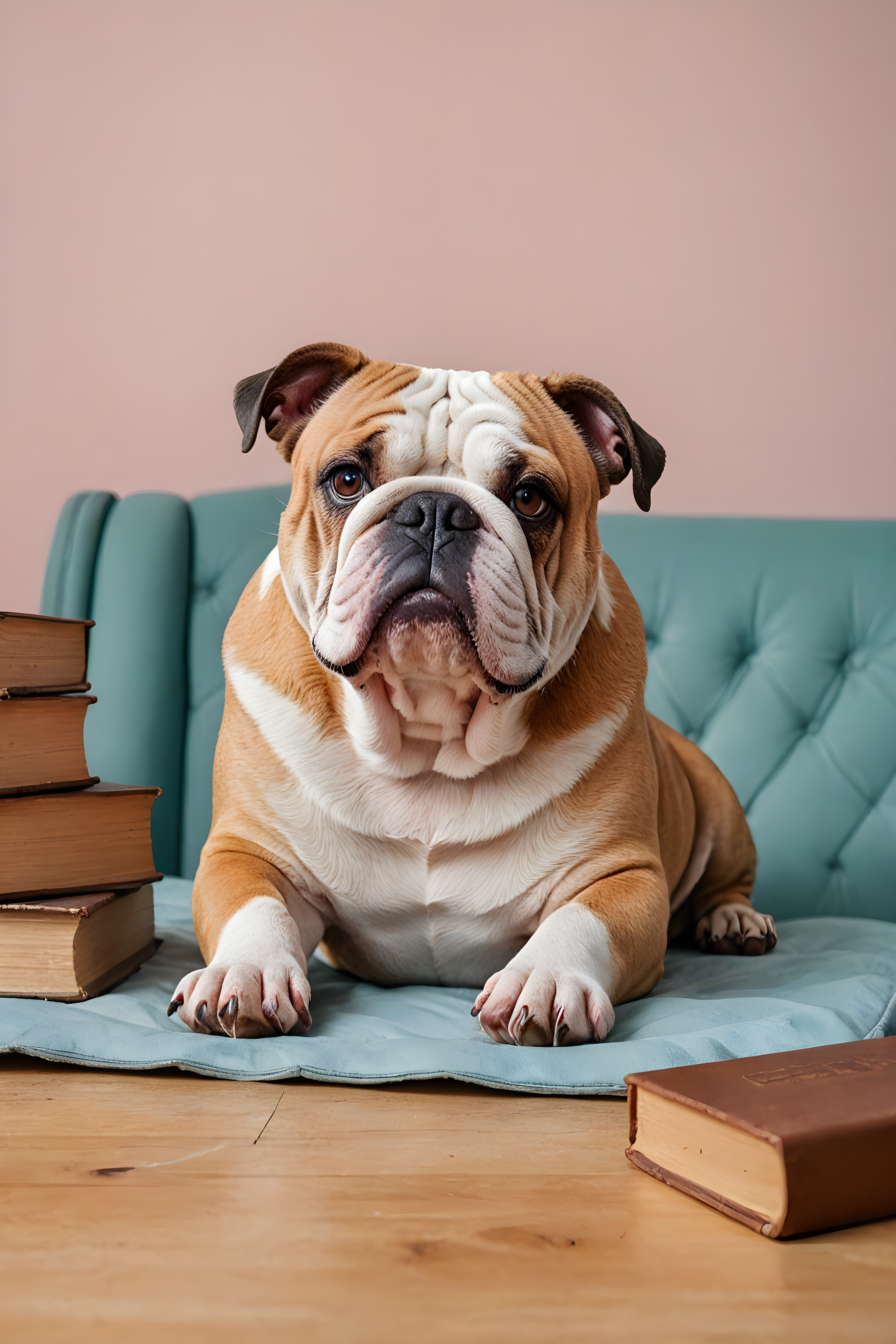 Judge Bulldog — Modern Aesthetic (Emotional)