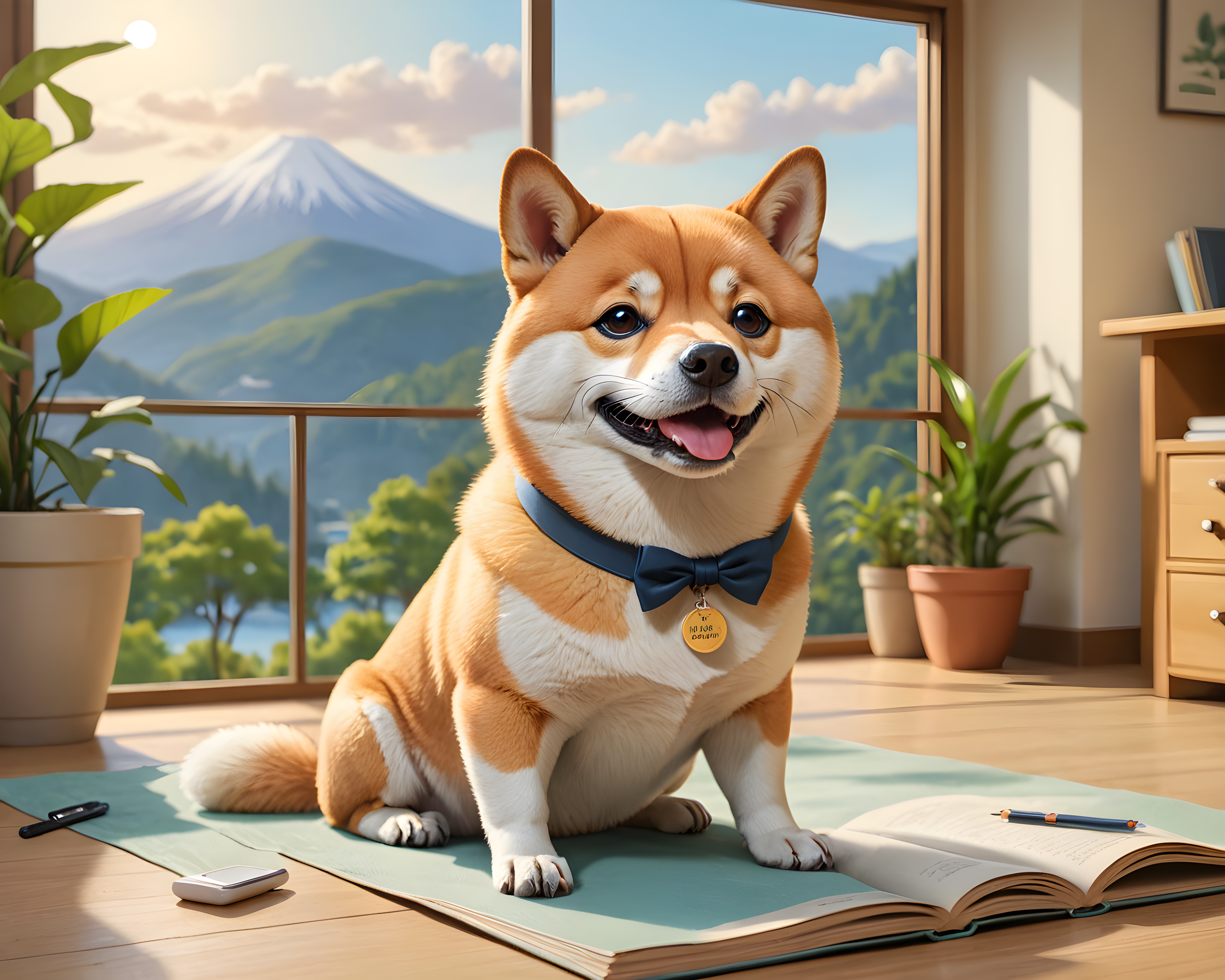 Professor Shiba — Cartoon / Kawaii (Cute)